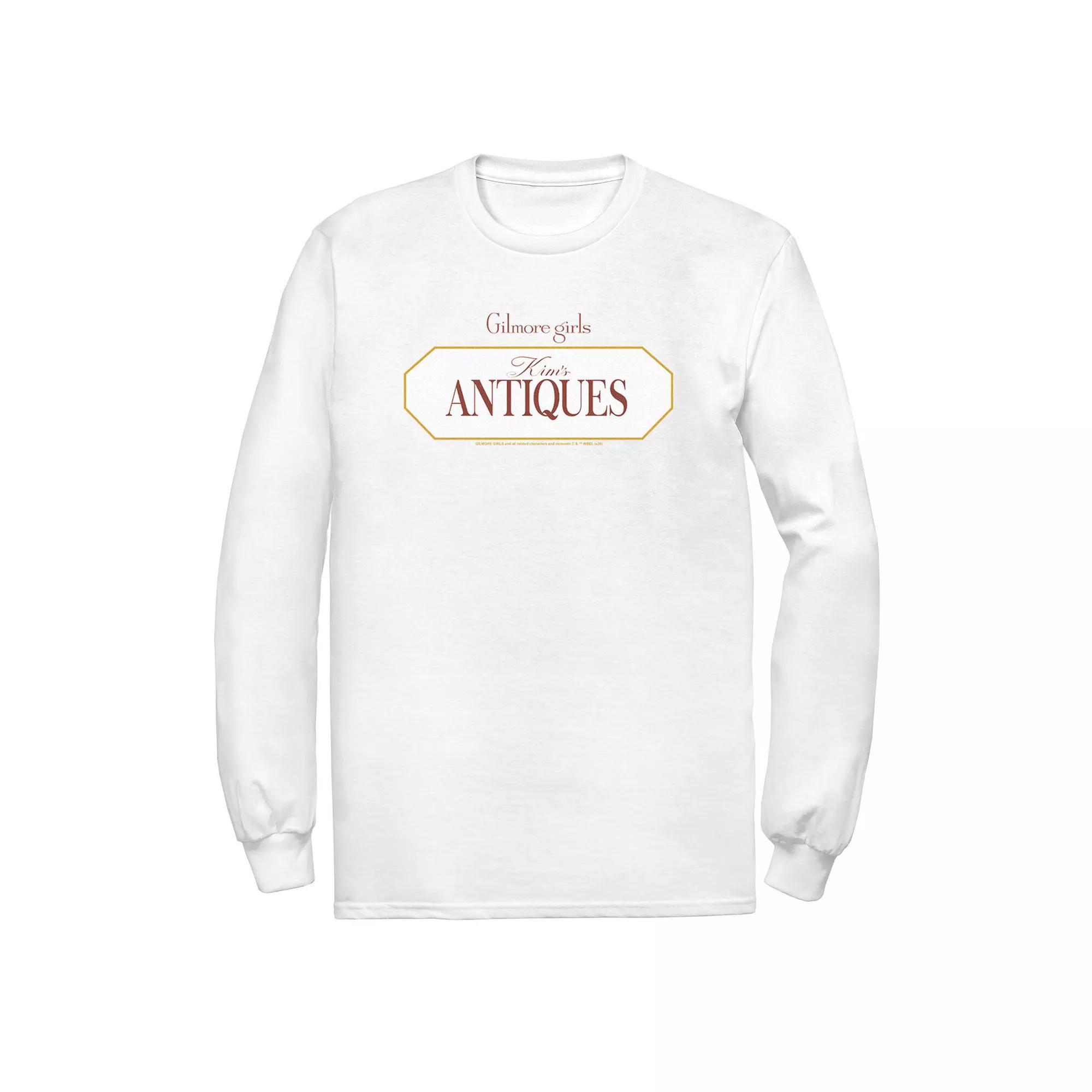 Men's Gilmore Girls Kim's Antiques Logo Tee, Size: Small, White Product Image