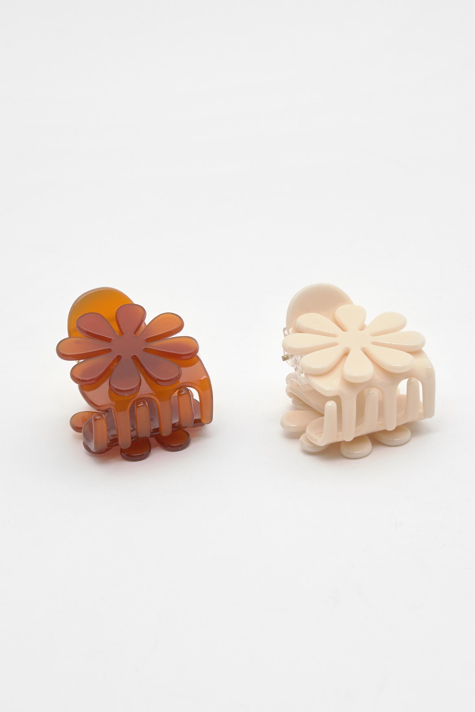 2-pack of flower hair clips Product Image