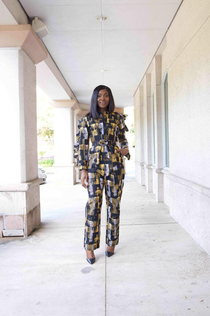 Ruffled Jumpsuit Product Image