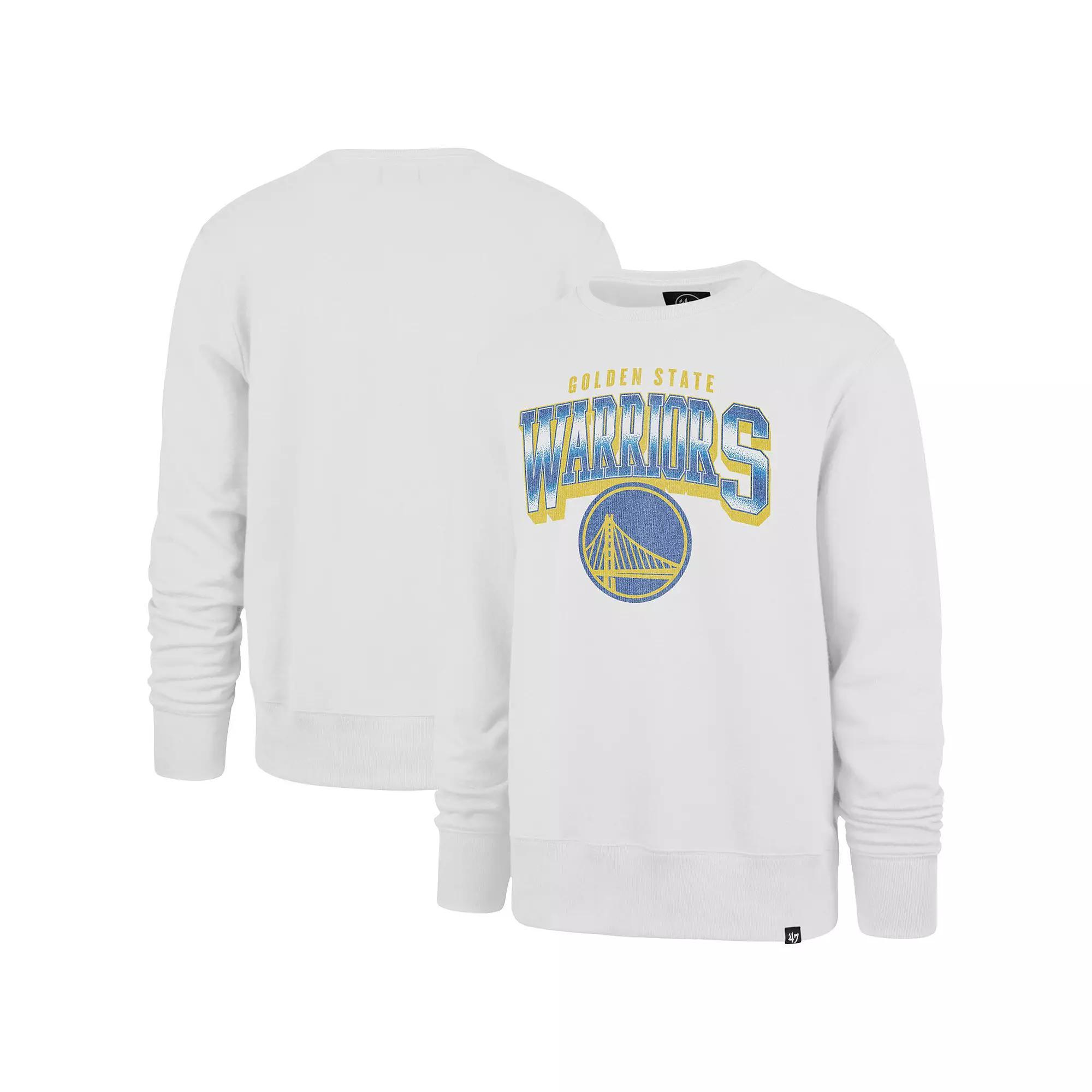Mens 47 Cream Golden State Warriors Big & Tall Spotlight Headline Pullover Sweatshirt Product Image