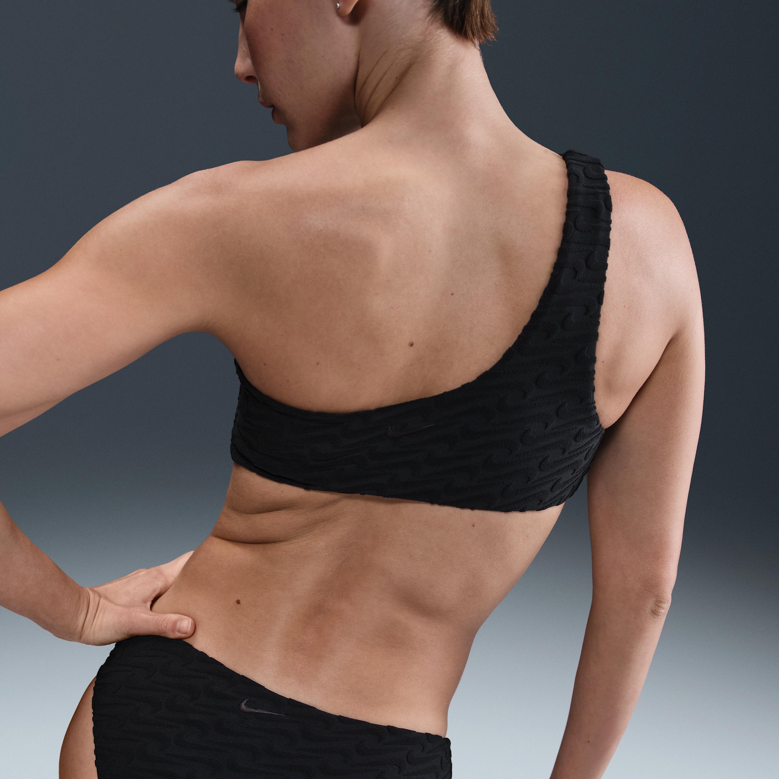 Nike Women's Swim Swoosh Link Terry Hipster Bikini Bottom Product Image