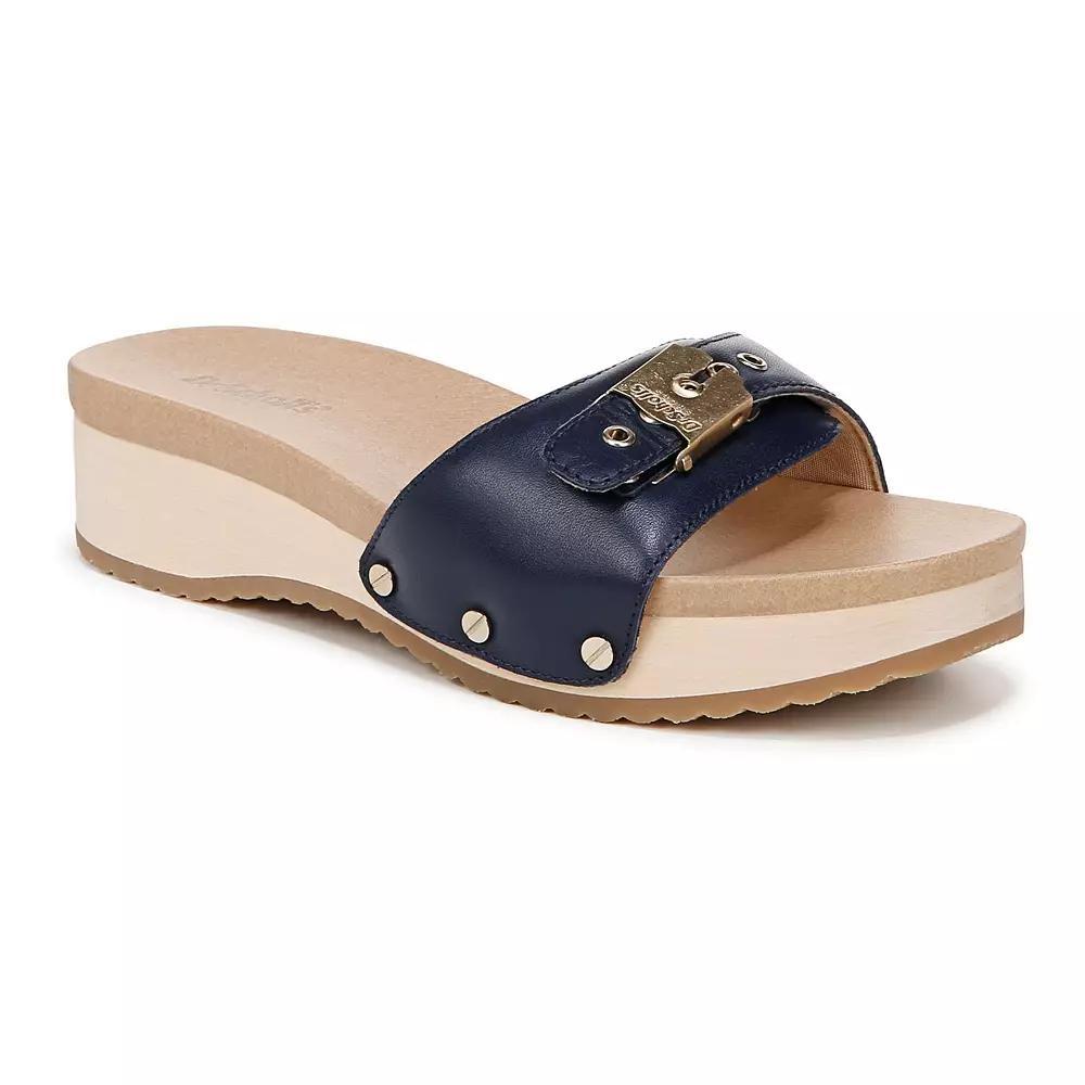 Dr. Scholl's Original Too Women's Slide Sandals, Size: 11, Blue Product Image