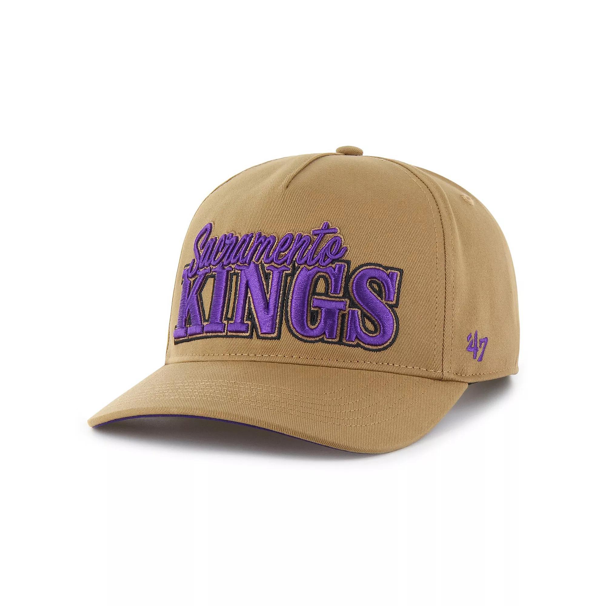 Men's '47 Tan Sacramento Kings Barnes Hitch Adjustable Hat, Kng Team Product Image