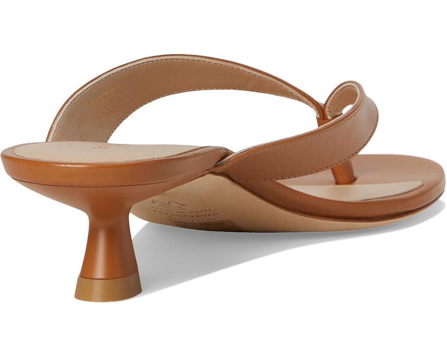Carolina Metallic Leather Kitten Heel Sandal Product Image