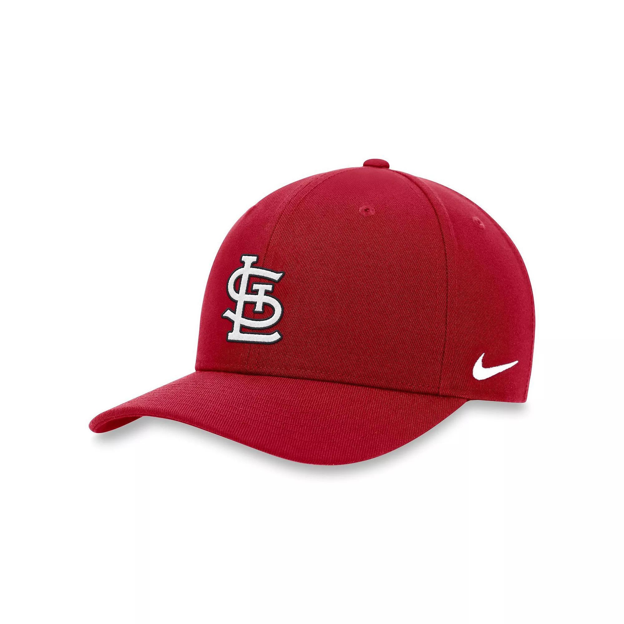 Men's Nike  Red St. Louis Cardinals Performance Club Adjustable Hat, Size: Small/Medium Product Image