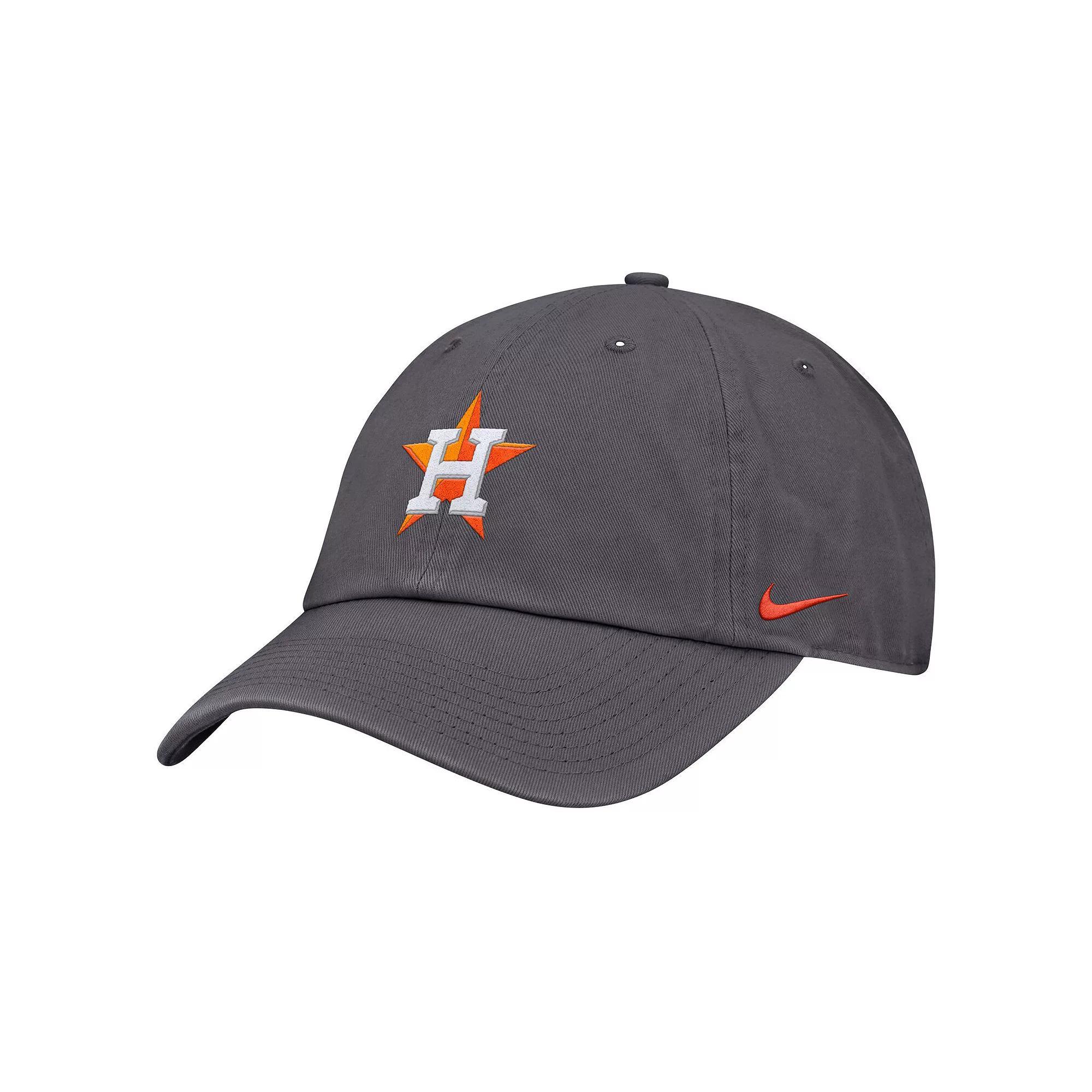 Men's Nike Gray Houston Astros Club Adjustable Hat, Size: Medium/Large, Grey Product Image