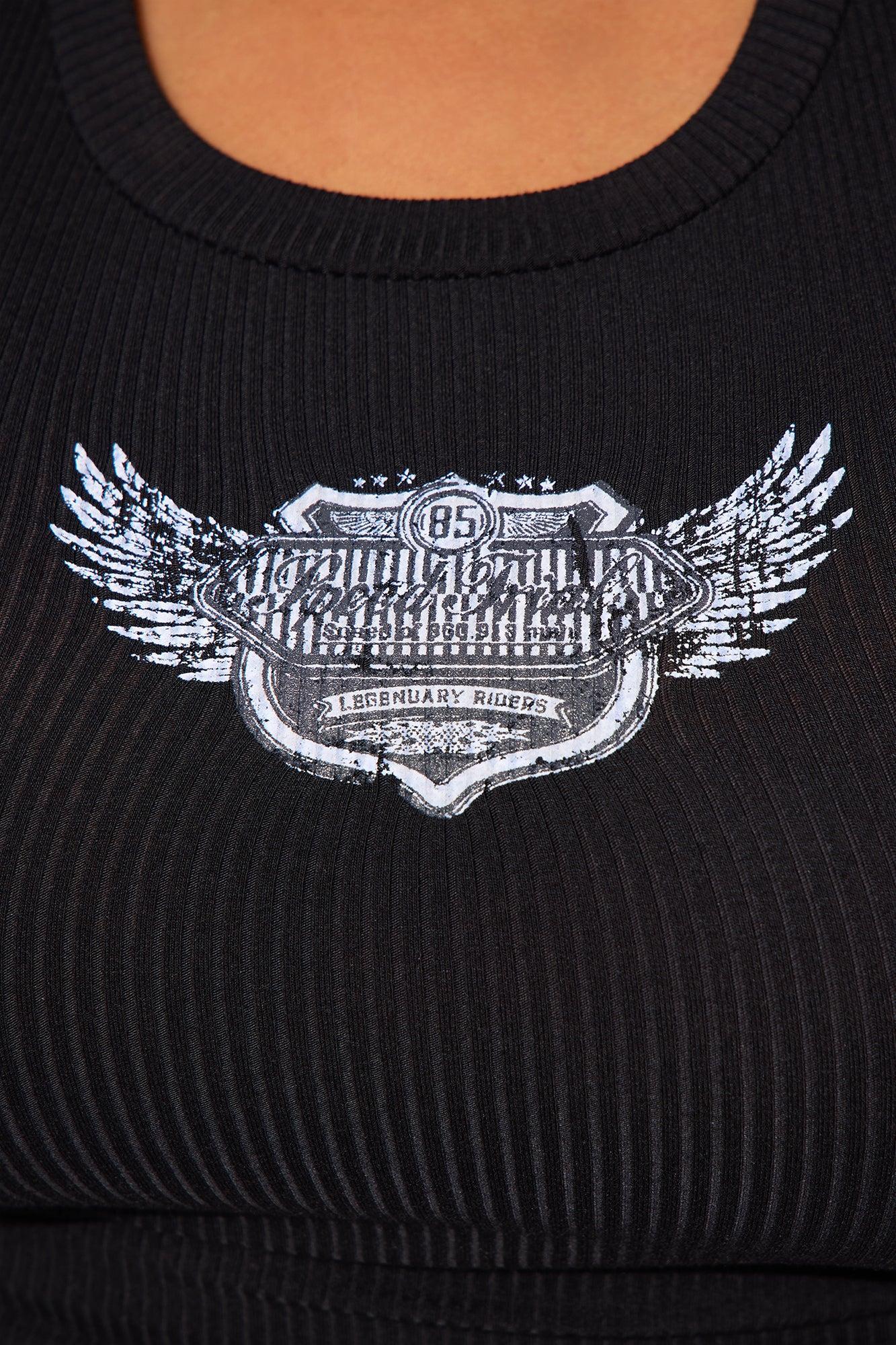 Harley Rider Tank Top - Black Product Image