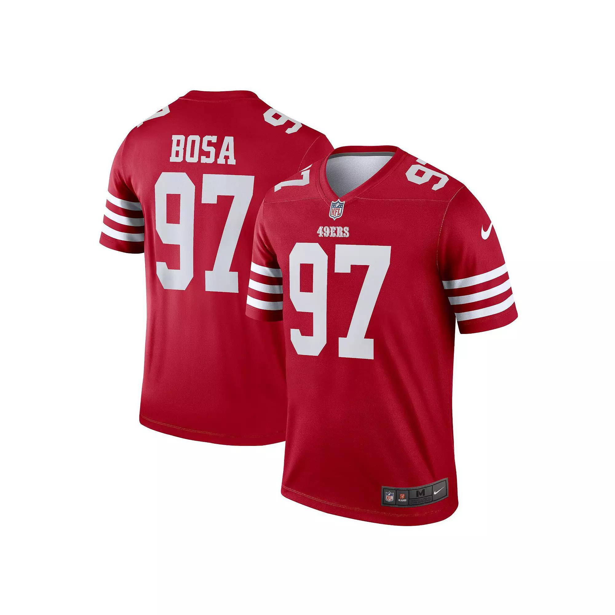 Men's Nike Nick Bosa Scarlet San Francisco 49ers Legend Jersey, Size: XL, Red Product Image