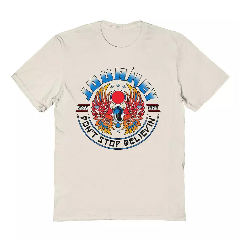 Mens Journey Space Beatle Dont Stop Believin Graphic Tee Product Image