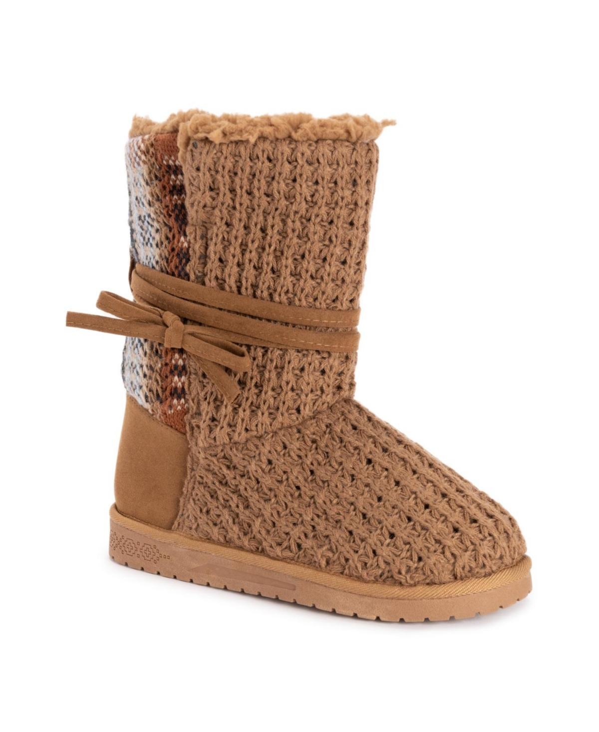 Essentials by MUK LUKS Clementine Women's Winter Boots, Size: 10, Black Plaid Product Image