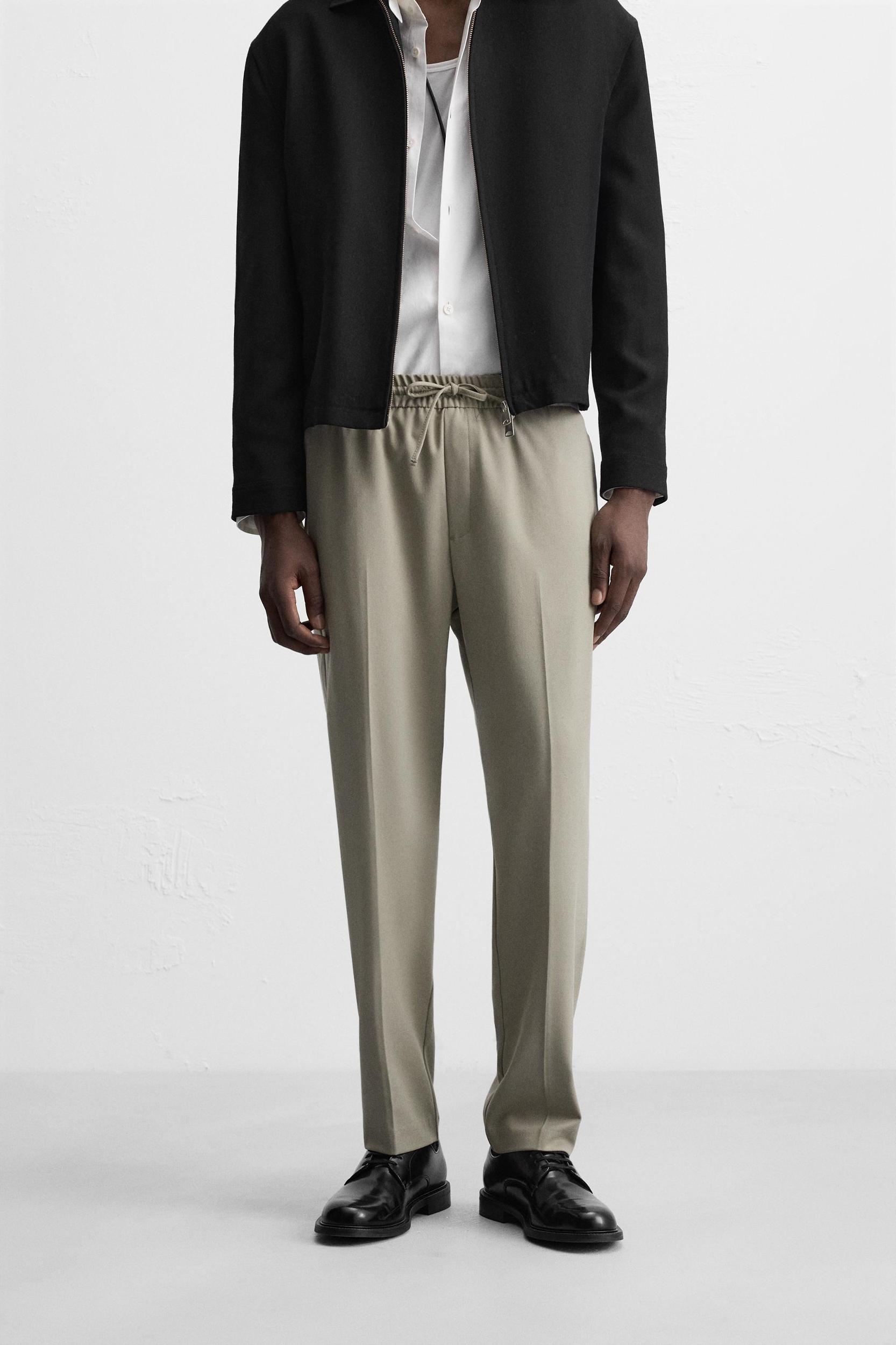 JOGGER WAIST STRETCH PANTS Product Image