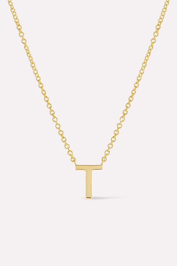 Ana Luisa Gold Letter Initial Necklace, Womens at Urban Outfitters Product Image