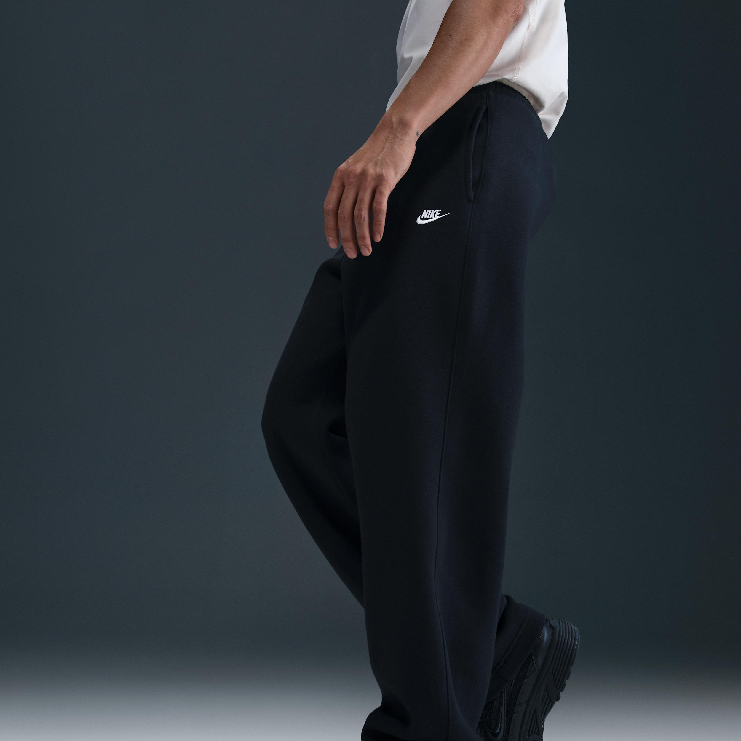 Nike Men's Club Open-Hem Fleece Pants Product Image