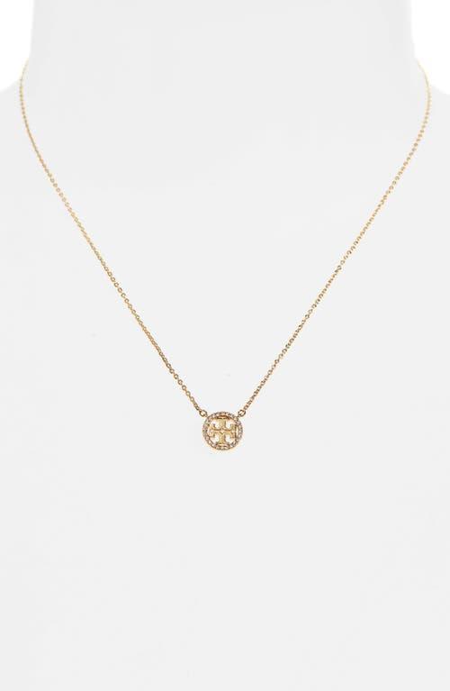 Miller Pave Logo Delicate Necklace Product Image