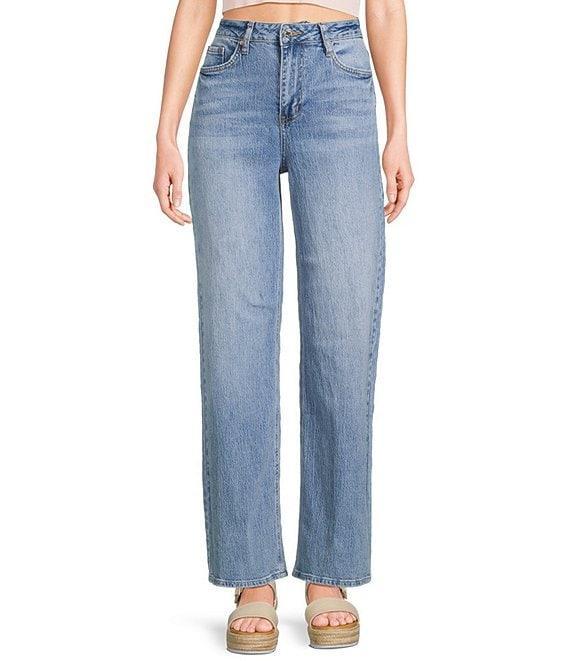YMI Jeanswear Bella High Rise Wide Leg Jeans Product Image