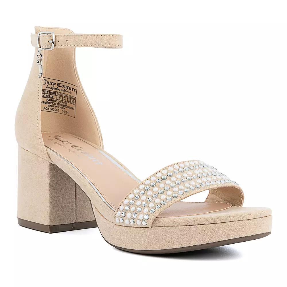 Juicy Couture Nelly Women's Dress Sandals, Size: 7.5, Beige Product Image