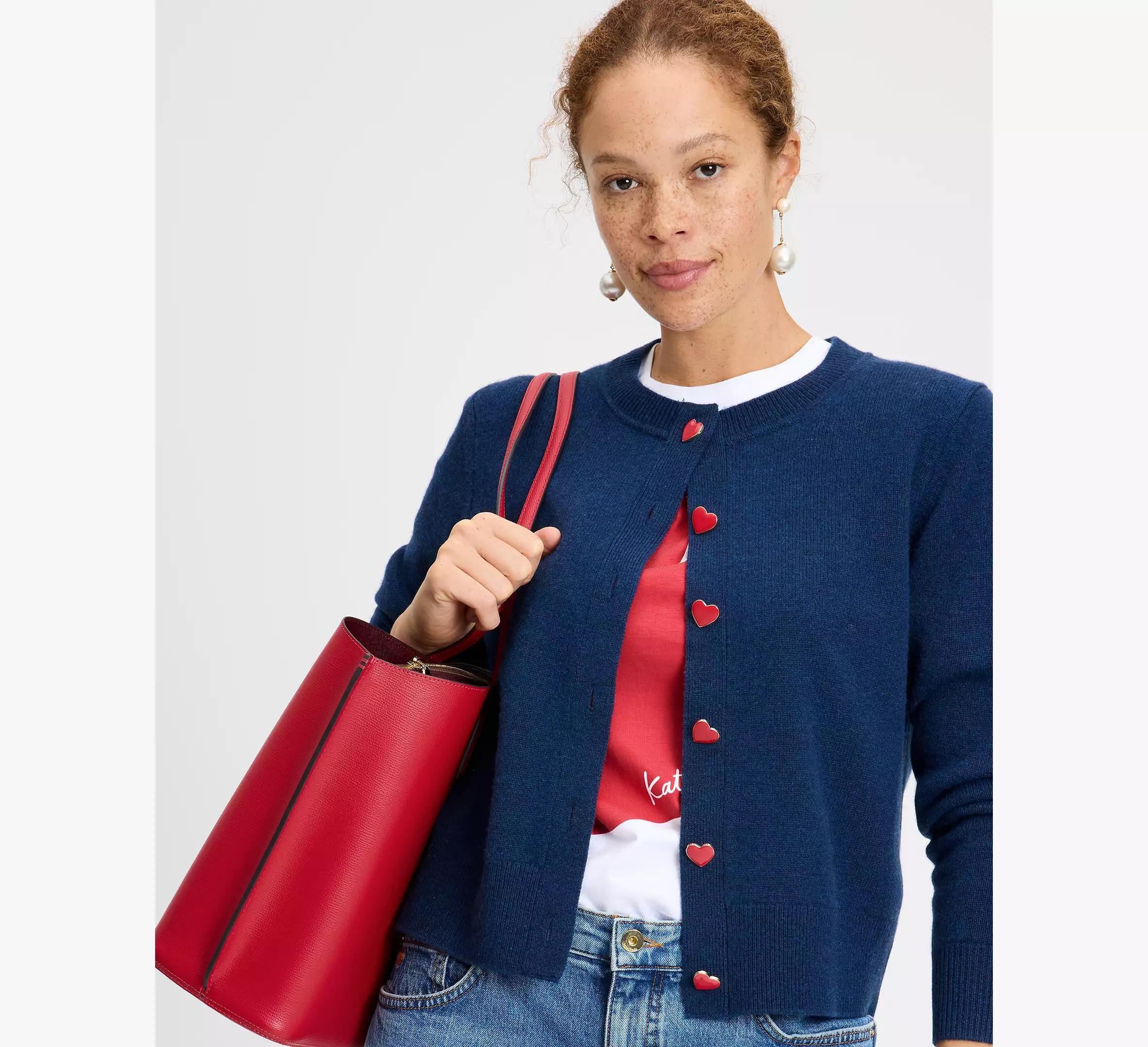 Heart Button Nell Cardigan Product Image
