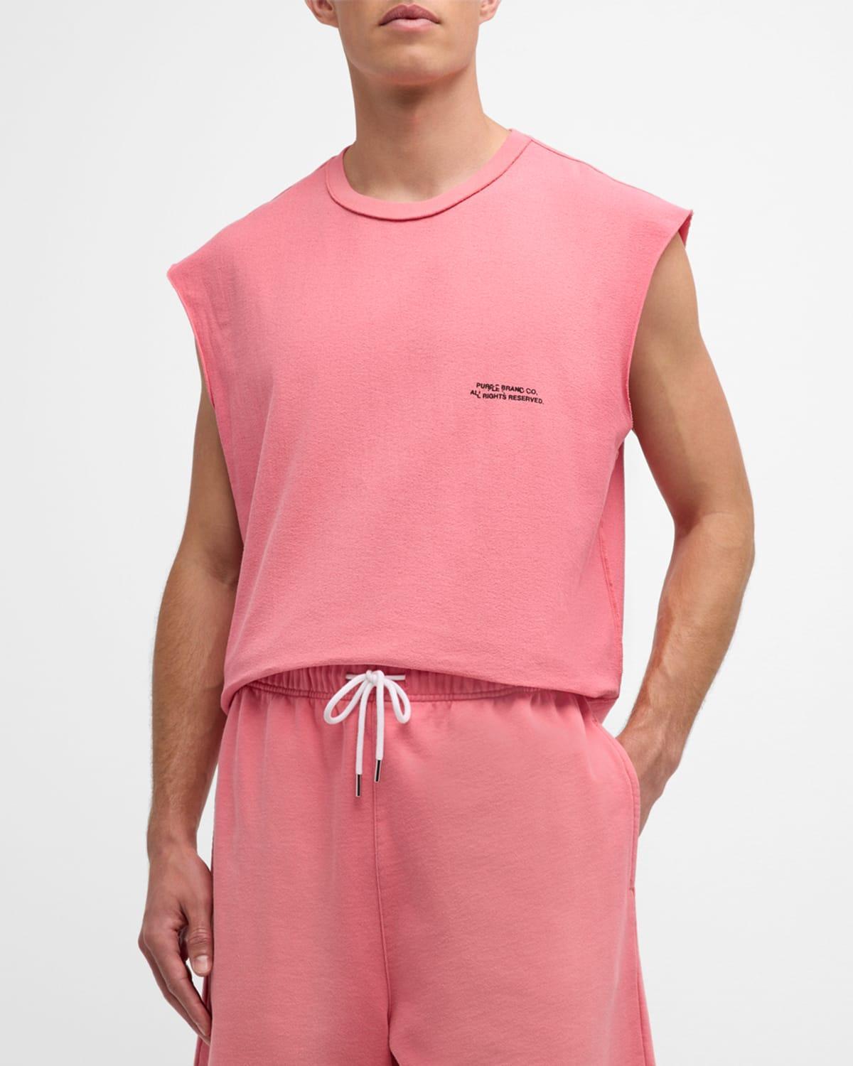 Men's Textured Jersey Tank Top Product Image