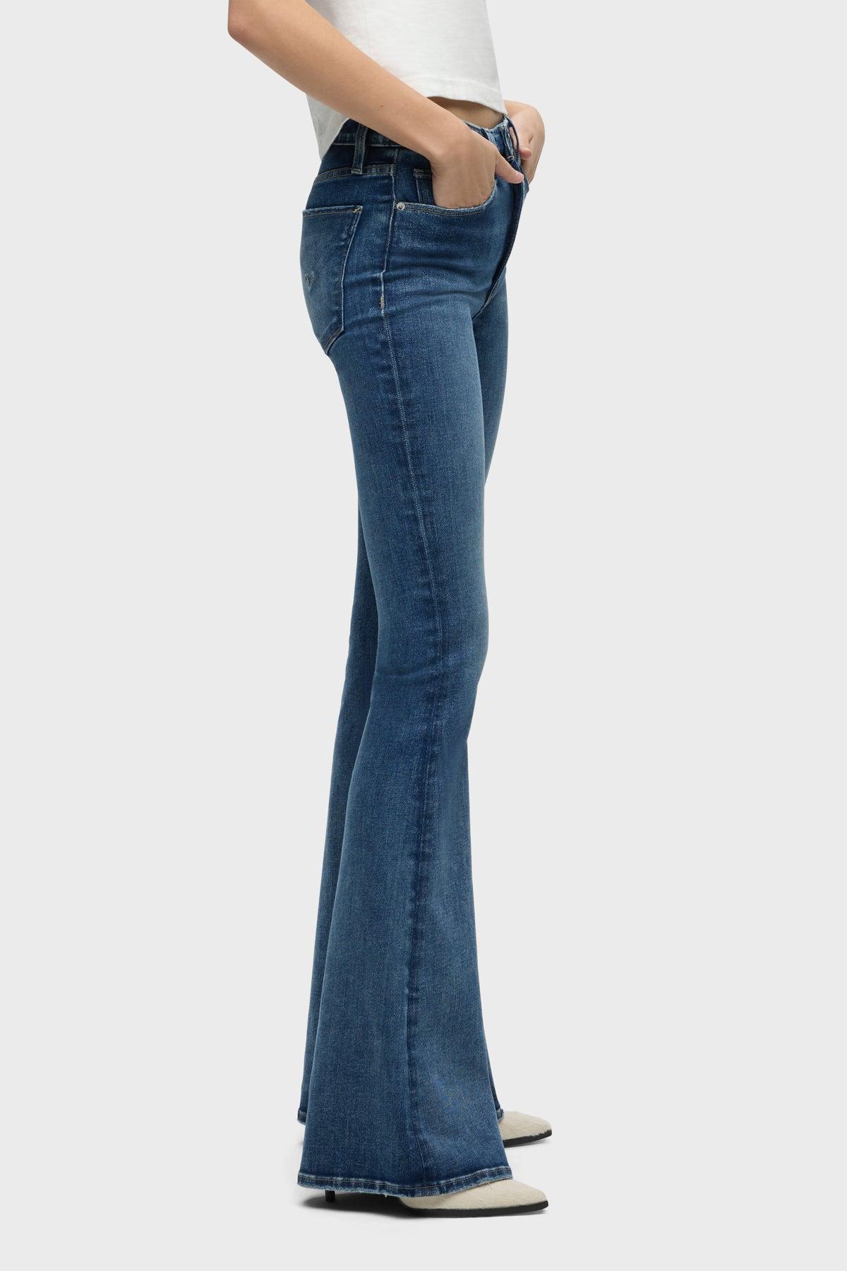 Holly High-Rise Flare Jean Female Product Image