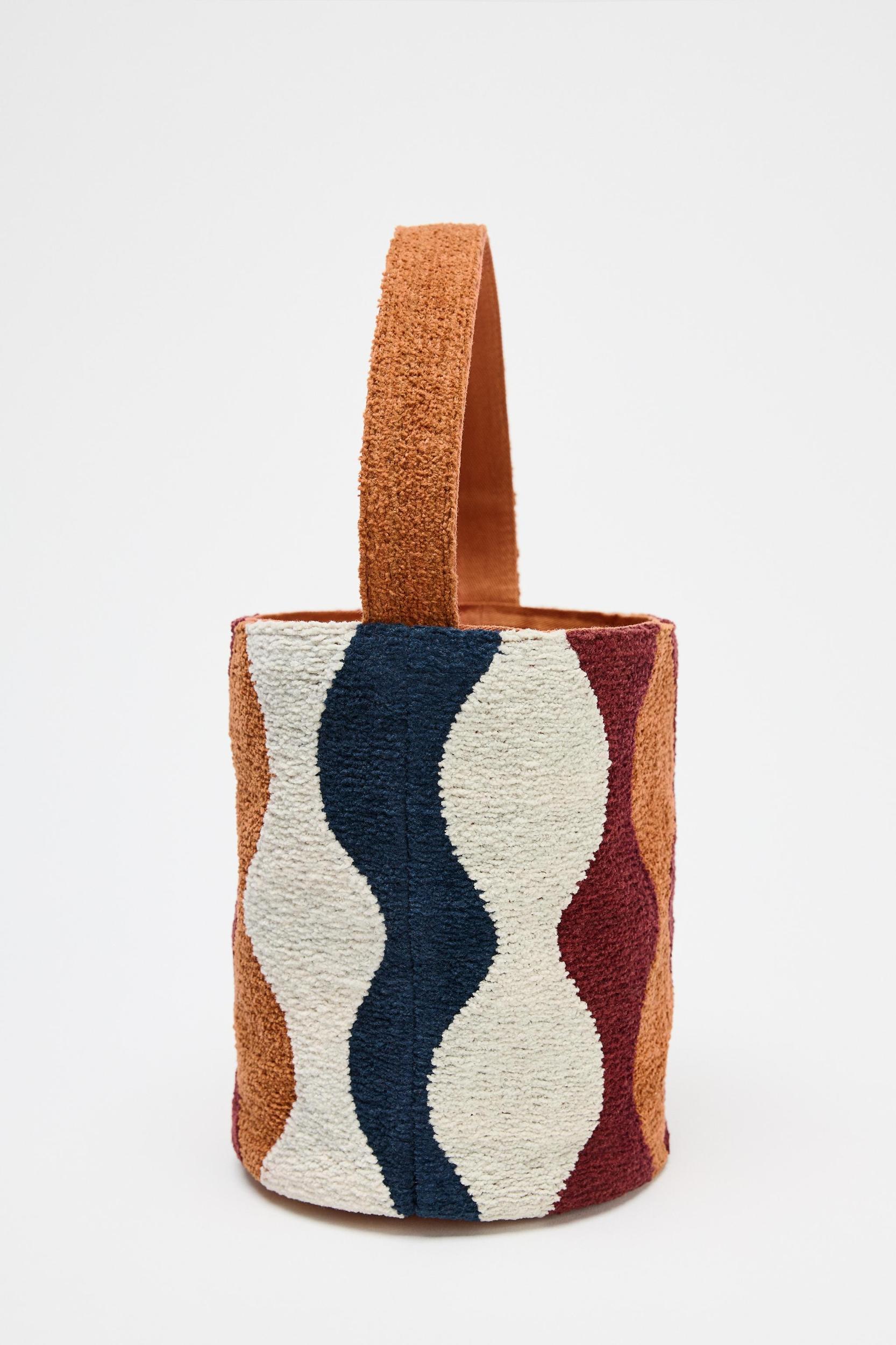 COLORFUL MINI CYLINDRICAL BUCKET BAG Product Image