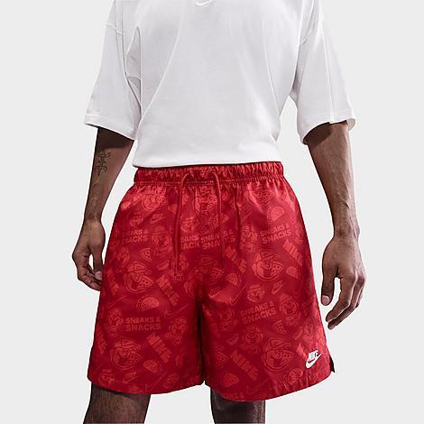 Nike Mens Club Flow Sneaks Allover Print Shorts Product Image