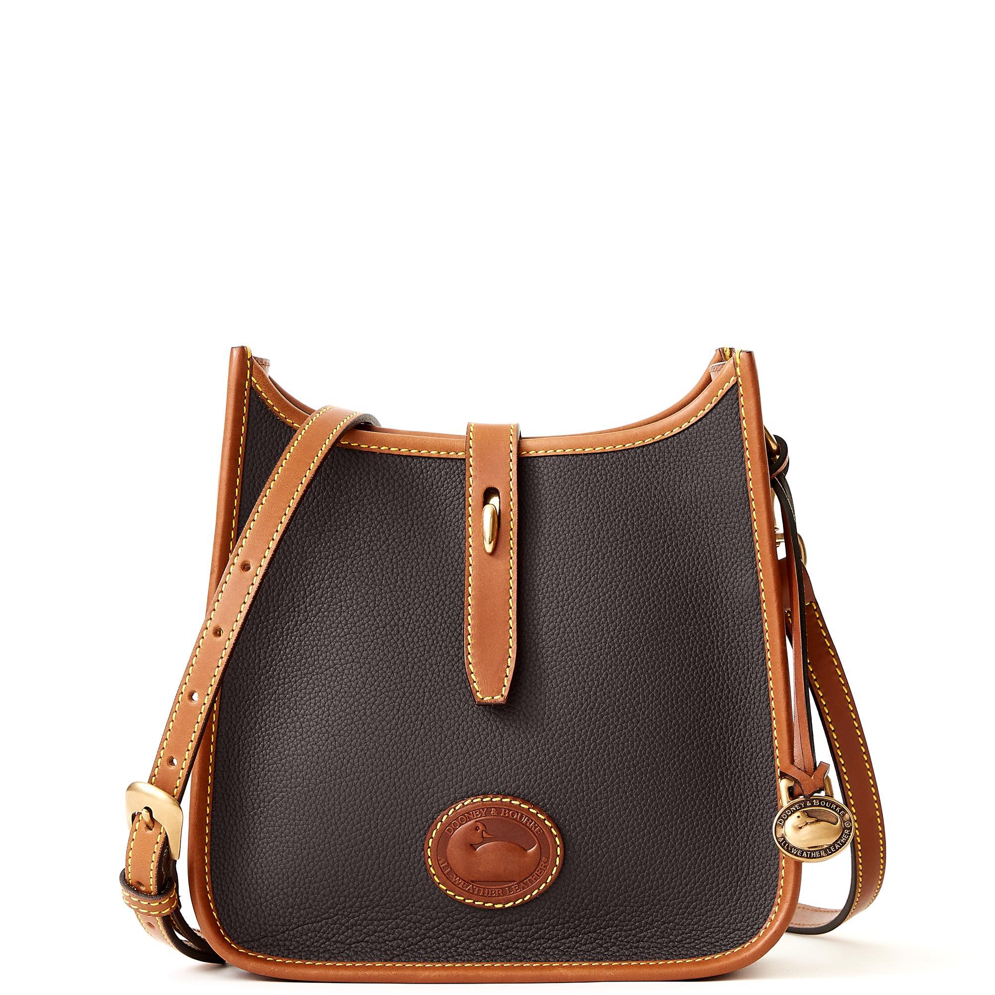 Dooney & Bourke Womens All Weather Leather 3.0 Crossbody 22 Bag in Green Product Image