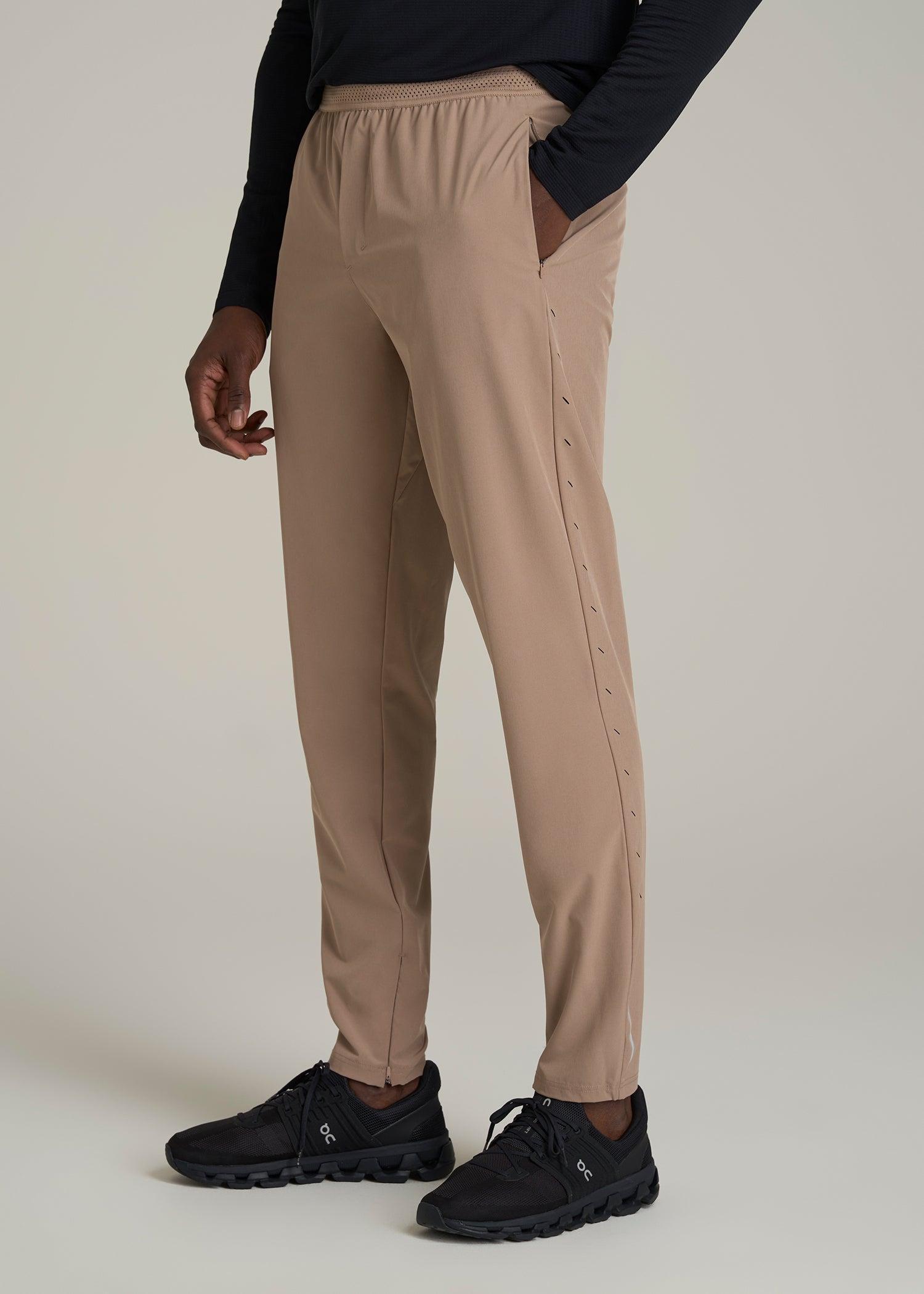 Featherweight Running Pant for Tall Men in Dark Sand Product Image