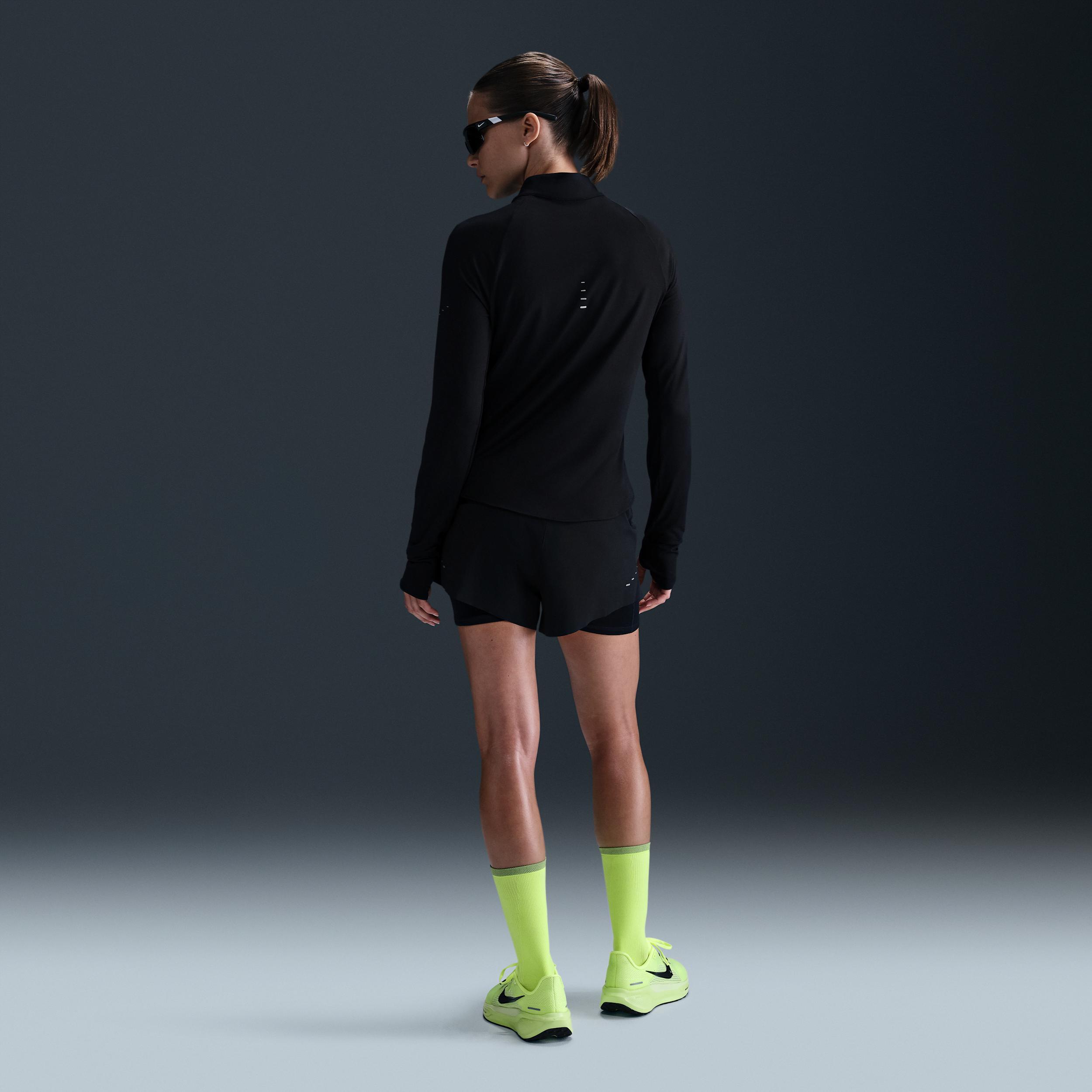 Nike Women's Swift Dri-FIT UV 1/4-Zip Running Top Product Image