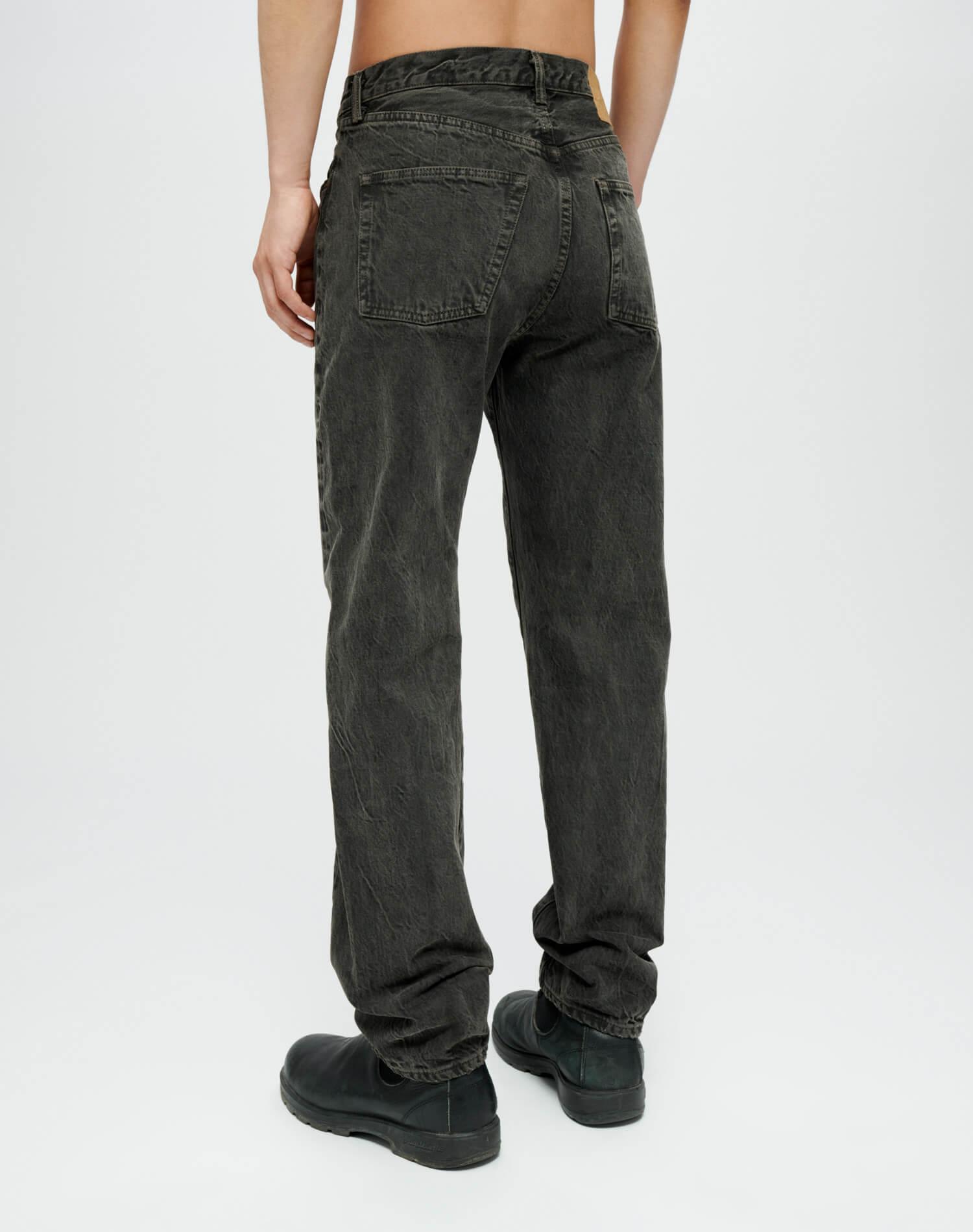 1966 Selvedge Slim Jean - Tarnished Black Male Product Image