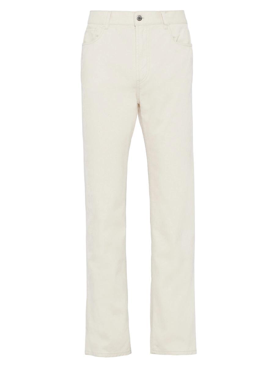 Mens Five-Pocket Pinwale Corduroy Pants Product Image
