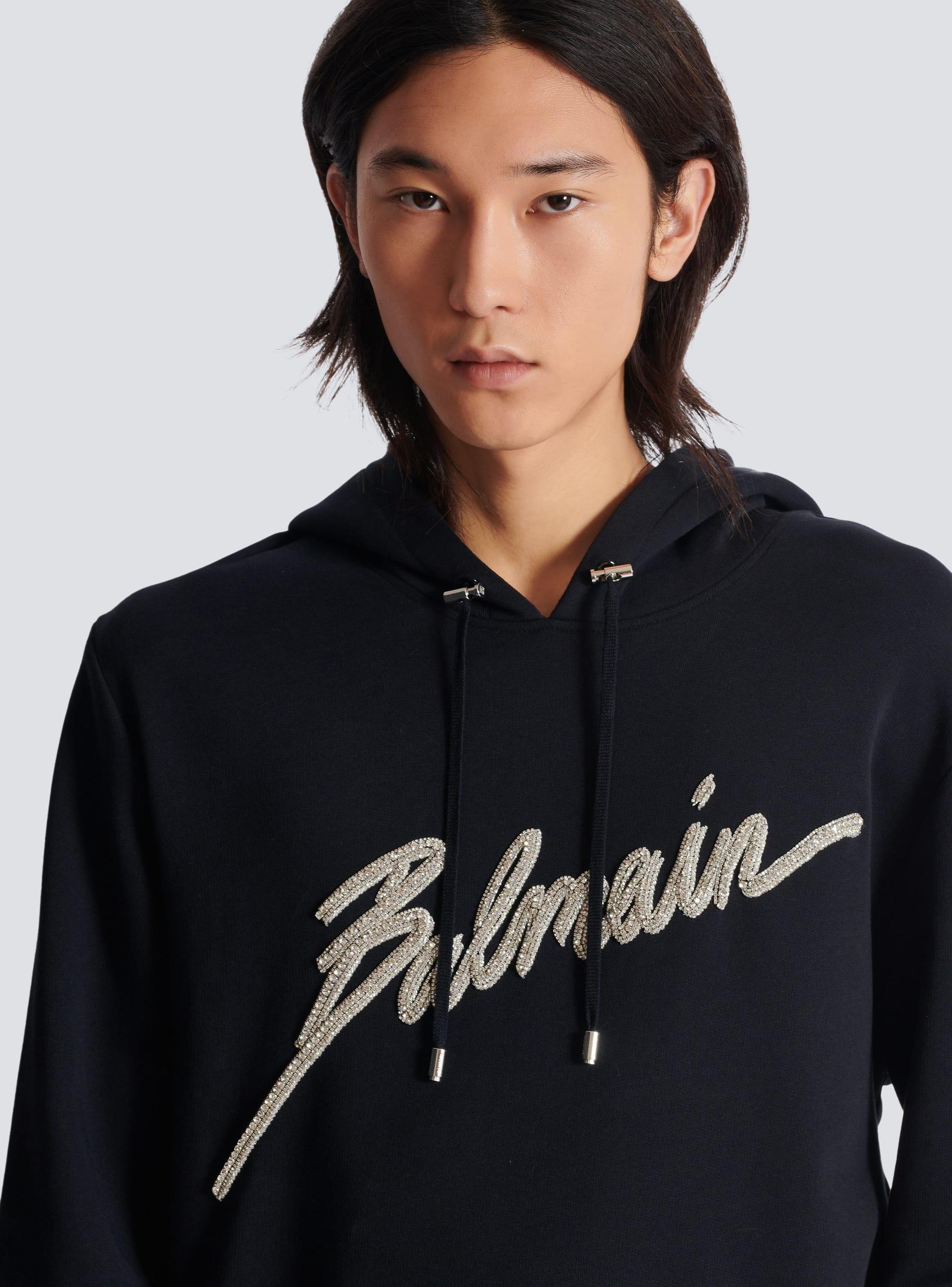 Embroidered Balmain Letter hoodie Product Image