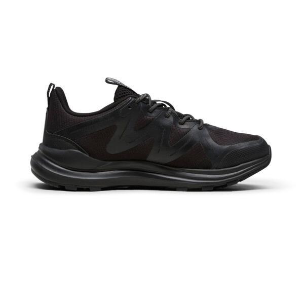 PUMA Reflect Lite Trail PTX Women's Running Shoes in Black/Silver/Cool Dark Grey Product Image
