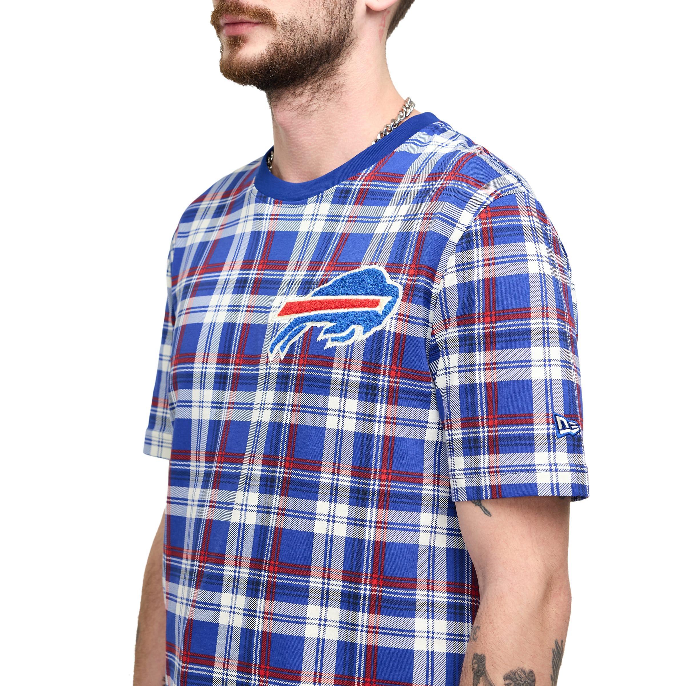 Miami Dolphins 3rd Down Plaid T-Shirt Male Product Image