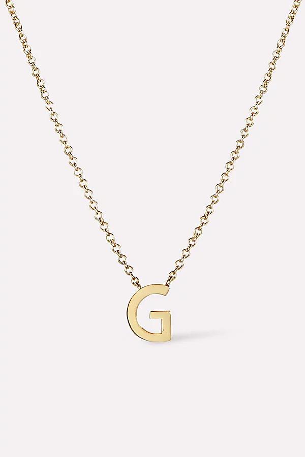 Ana Luisa Gold Letter Initial Necklace, Womens at Urban Outfitters Product Image