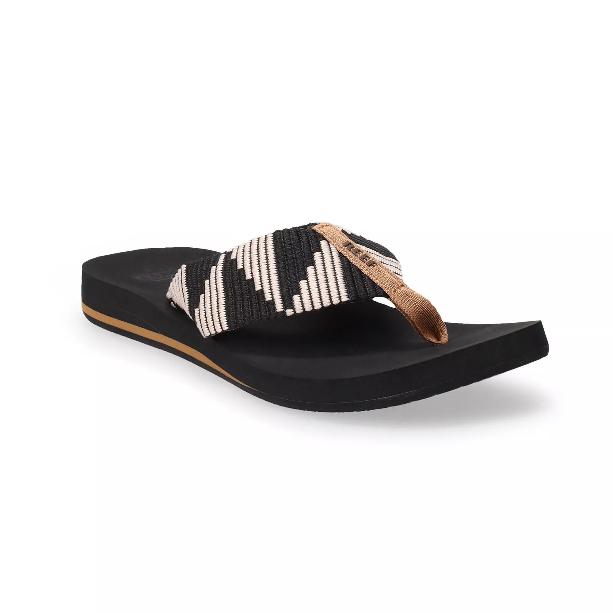 REEF Spring Woven Women's Flip Flop Sandals, Size: 10, Pebble Product Image