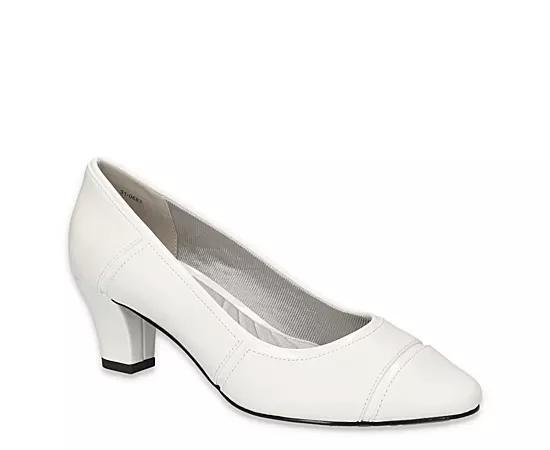 Easy Street Datia Women's Pumps, Size: 8.5 Wide, White Product Image
