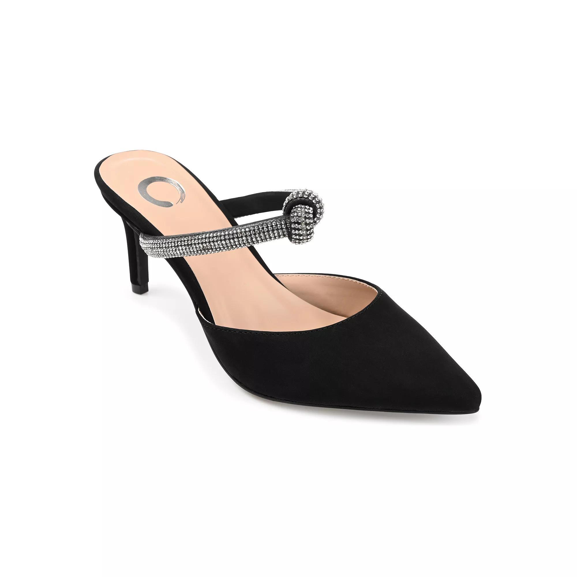 Journee Lunna Women's Heels, Size: 9.5 Wide, Black Product Image