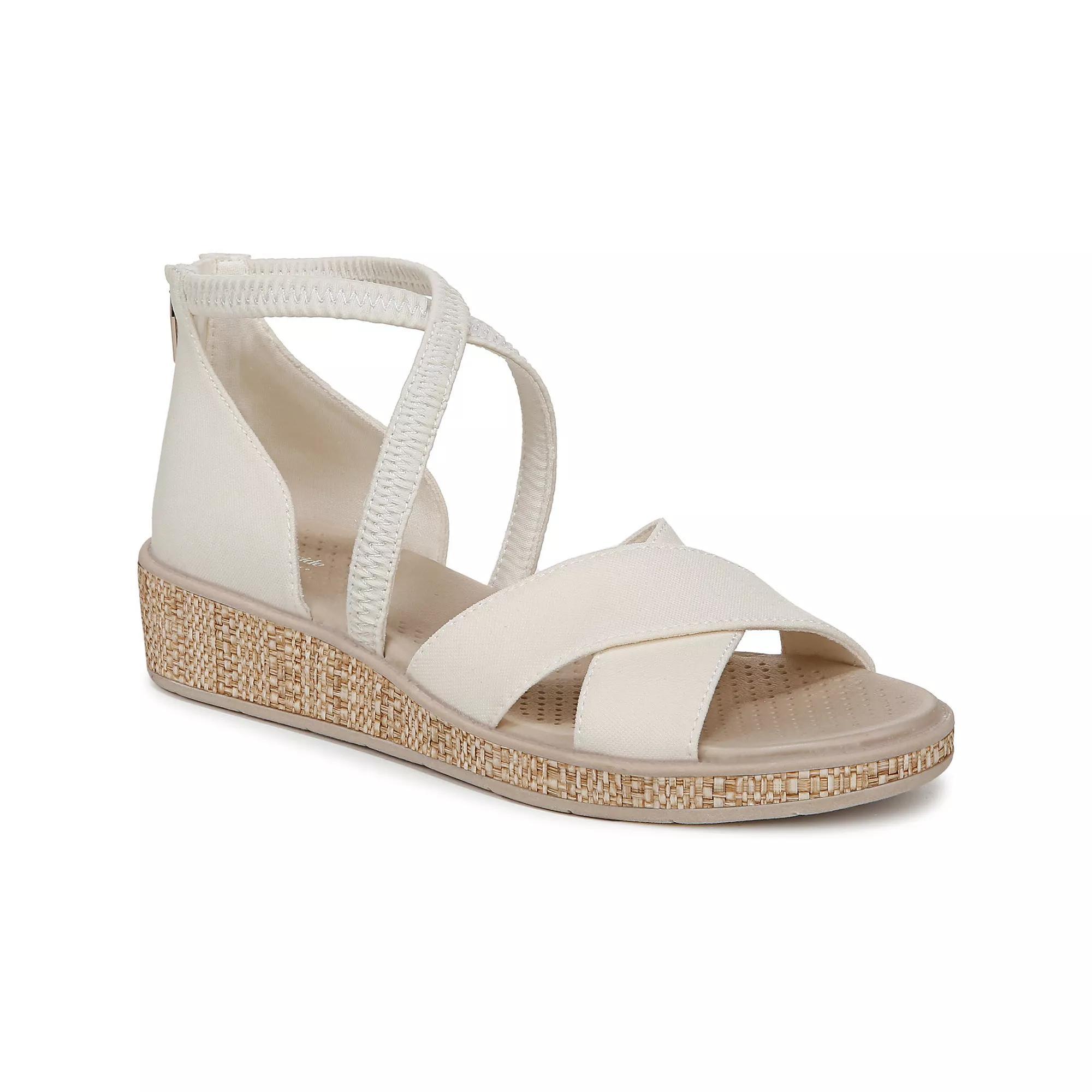 LifeStride Bali Women's Sandals, Size: 9 Wide, Eggnog Product Image