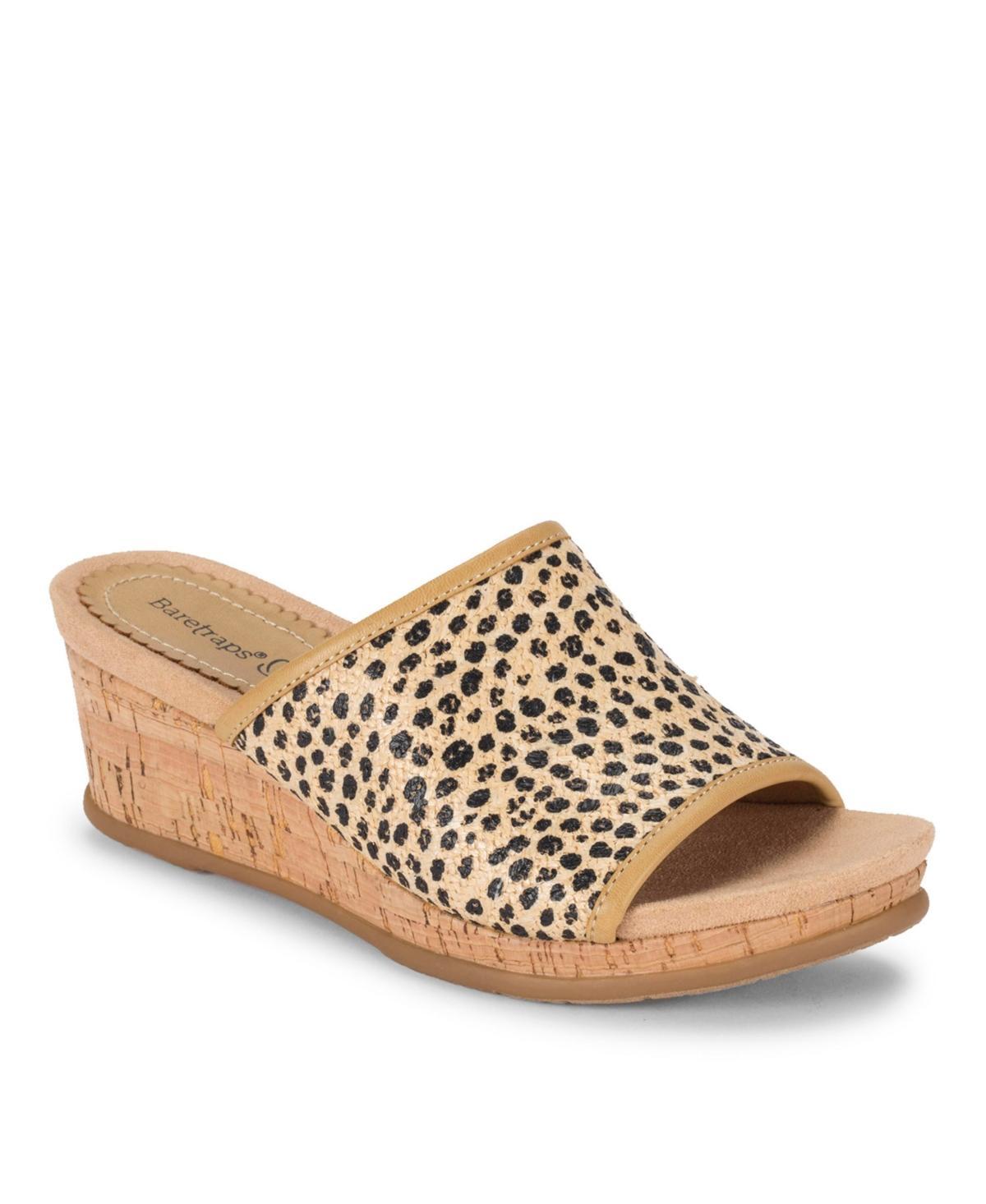 Baretraps Flossey Women's Wedge Sandals, Size: 8, White Product Image