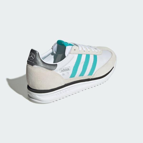 adidas SL 72 RS MERCEDES SHOES Cloud White 12 Mens Product Image