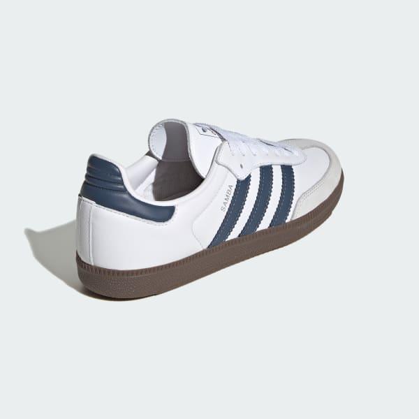 adidas Samba OG Sneaker in Cream White/silver/Sand at Nordstrom, Size 10.5 Women's Product Image