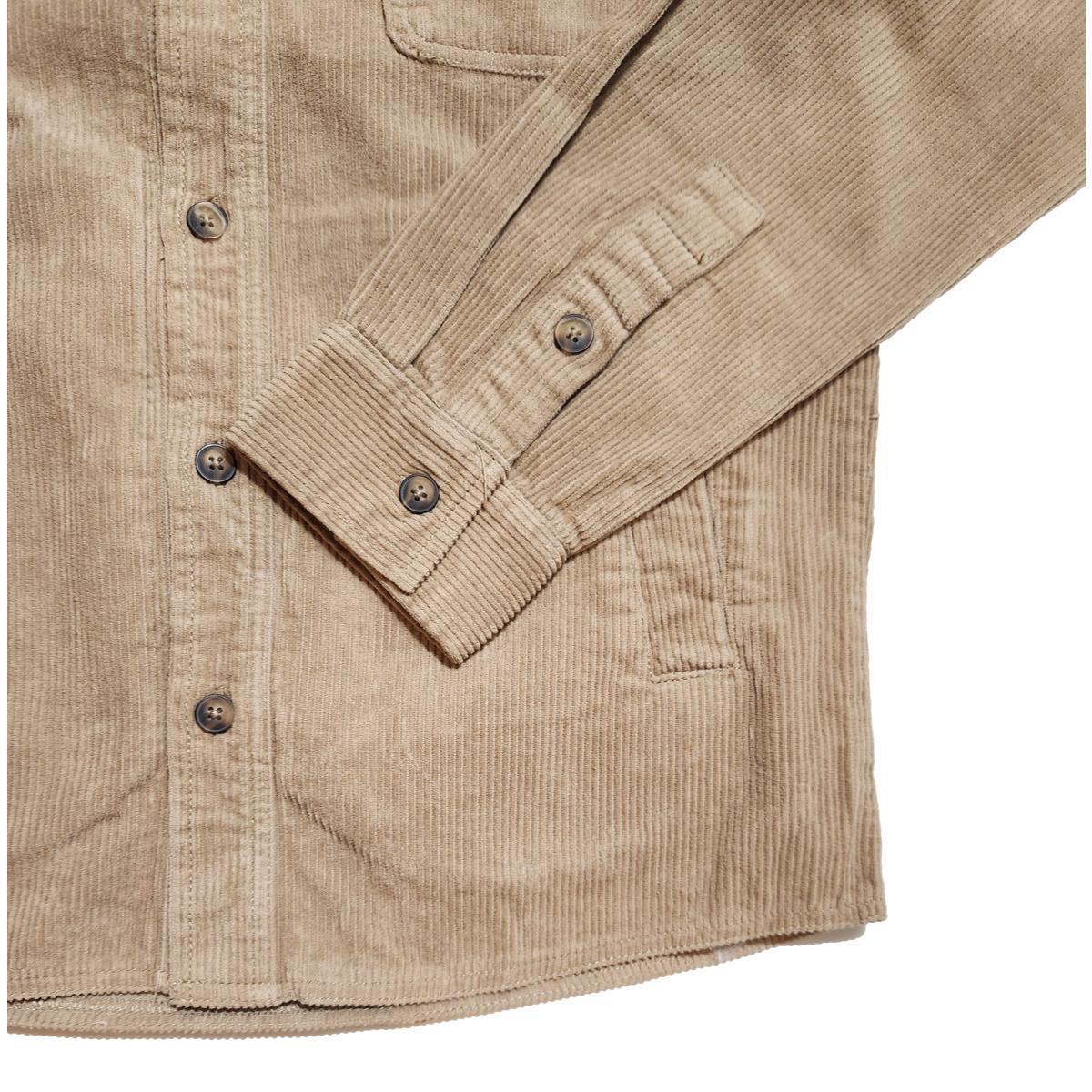 Corduroy Overshirt Tan Product Image
