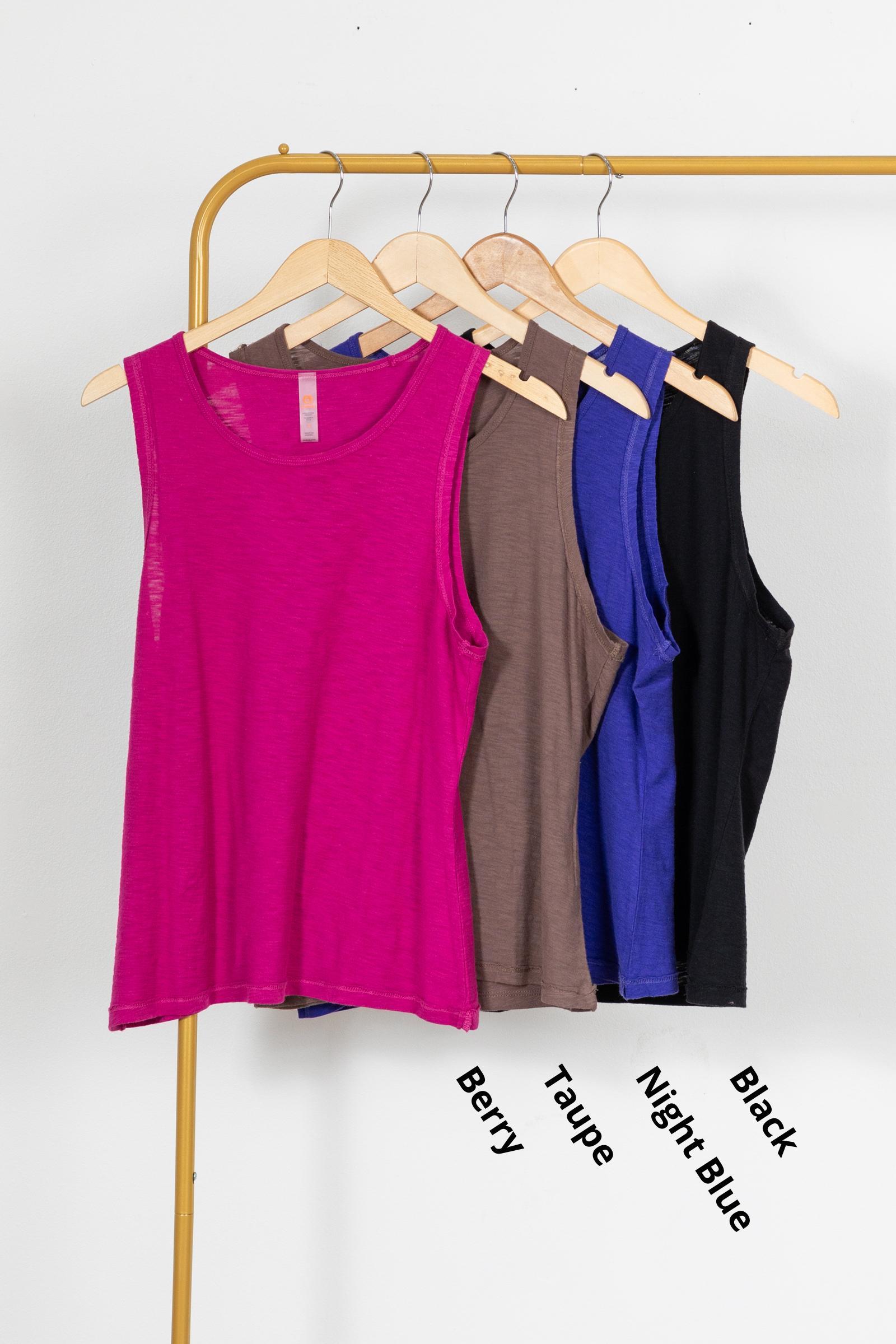 Boxy Fit Core Knit Tank Top Product Image