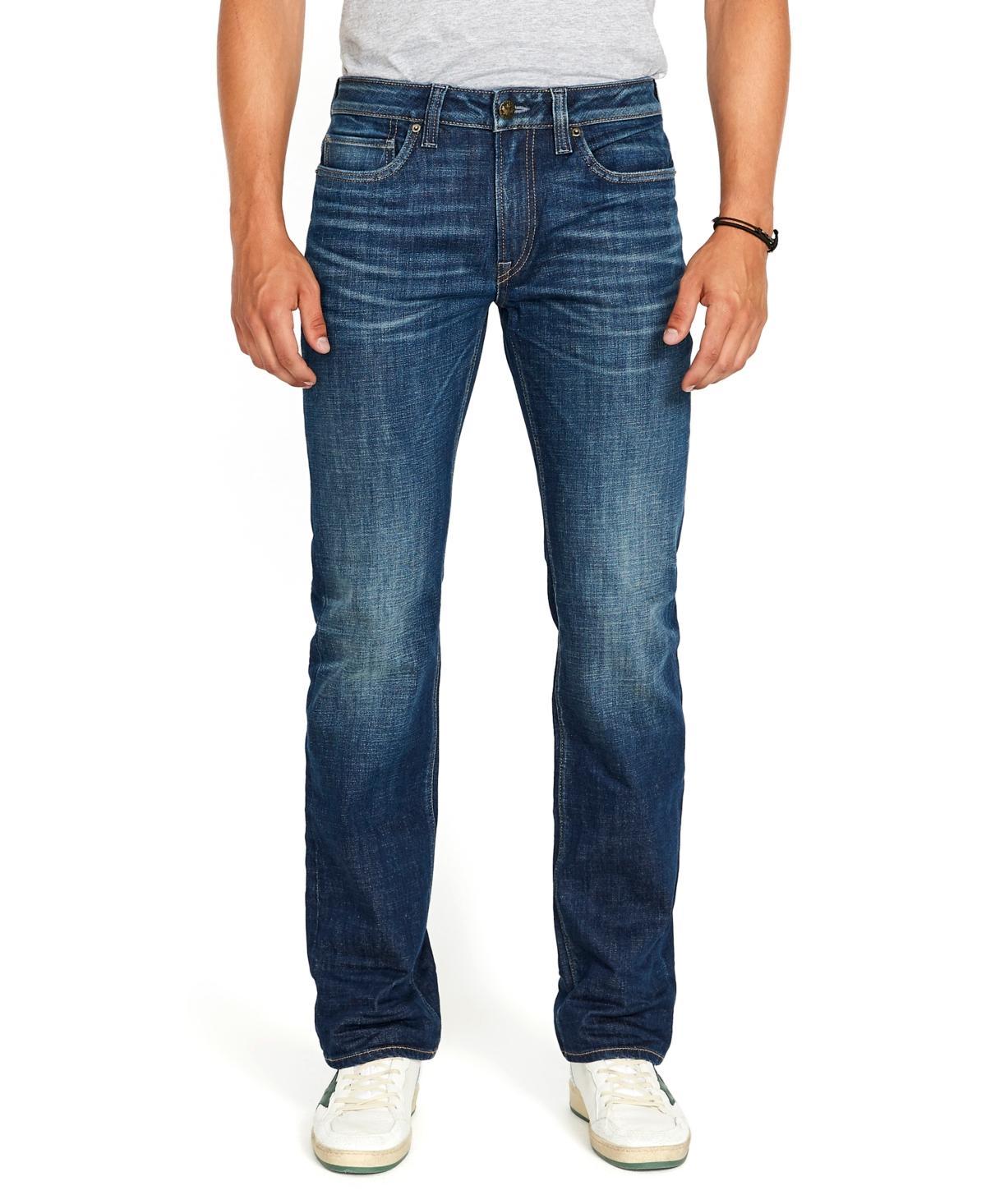 Buffalo David Bitton Relaxed Fit Straight Leg Driven Jeans Product Image