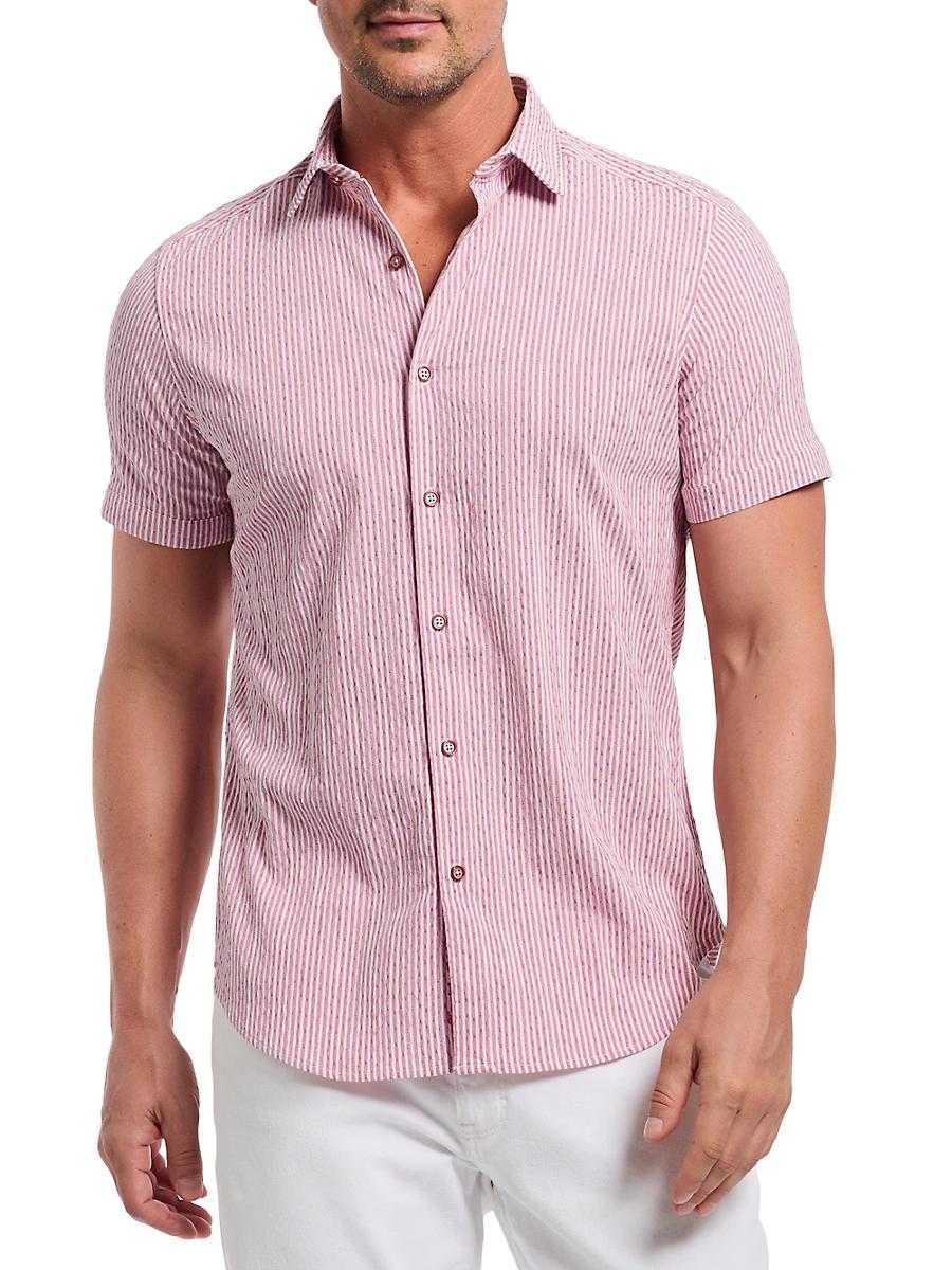Mens Fornillo Seersucker Shirt Product Image