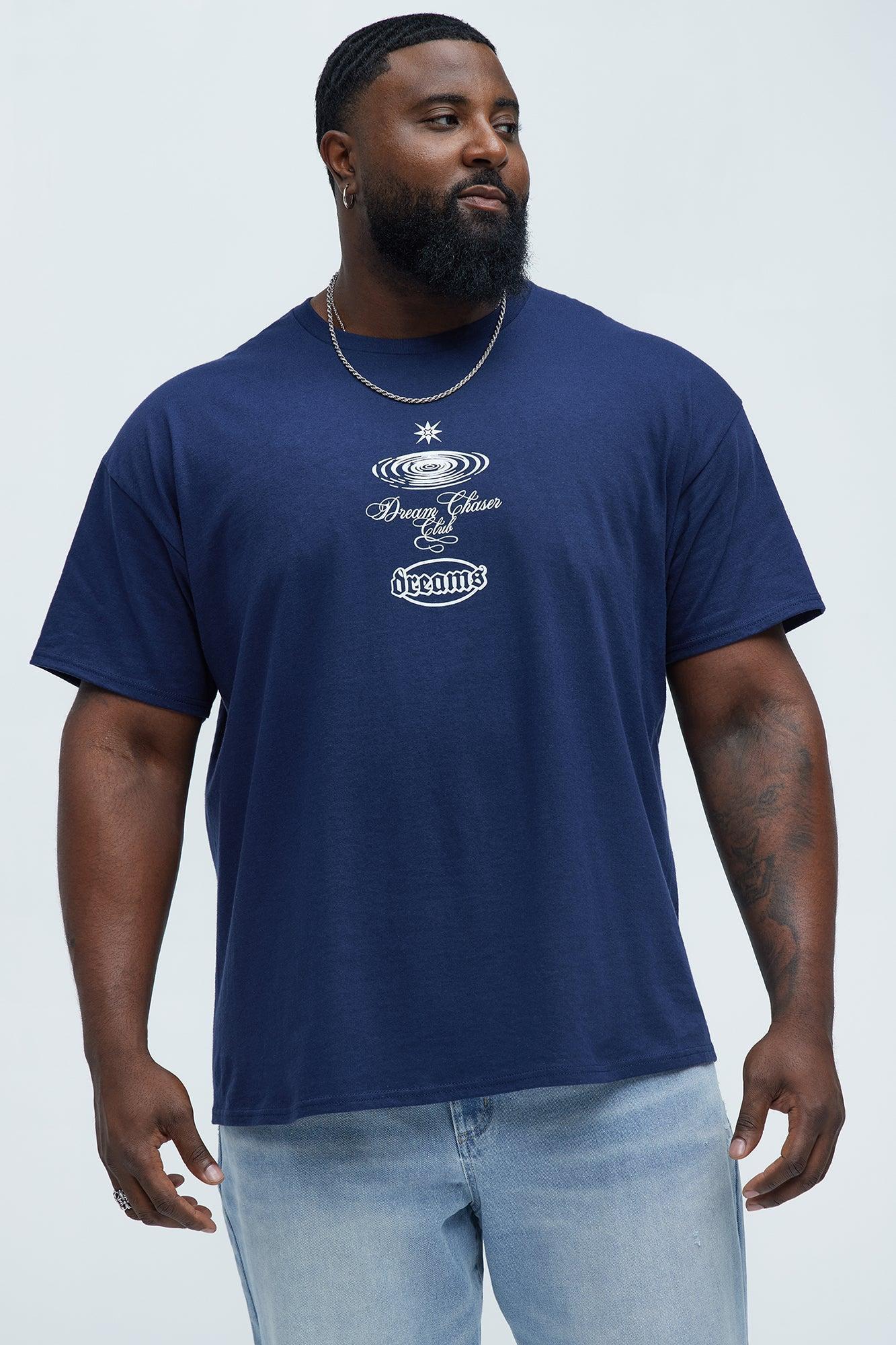 Dream Chasers Club Short Sleeve Tee - Blue Product Image