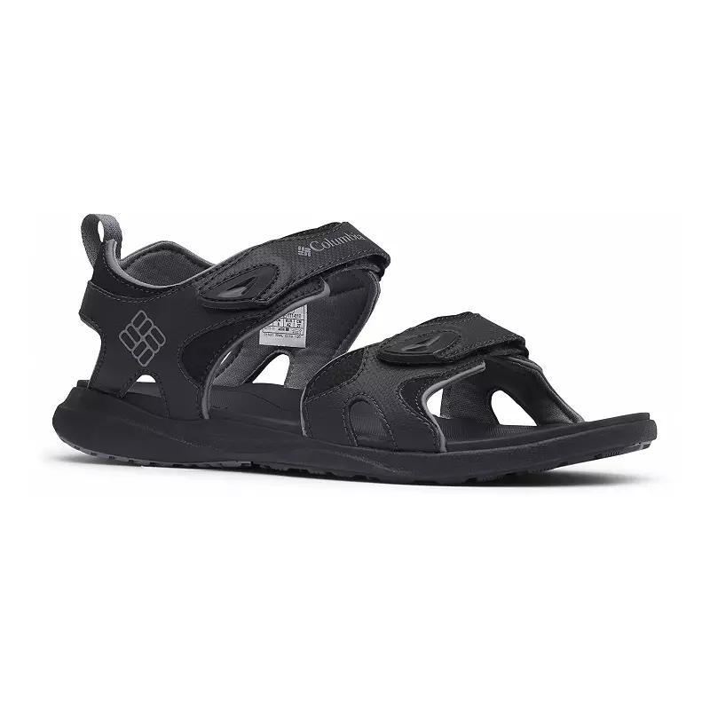 Columbia 2 Strap Men's Sport Sandals, Size: 14, Gray Silver Product Image