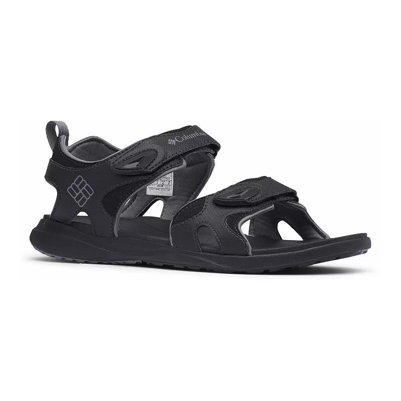 Columbia 2 Strap Men's Sport Sandals, Size: 14, Gray Silver Product Image