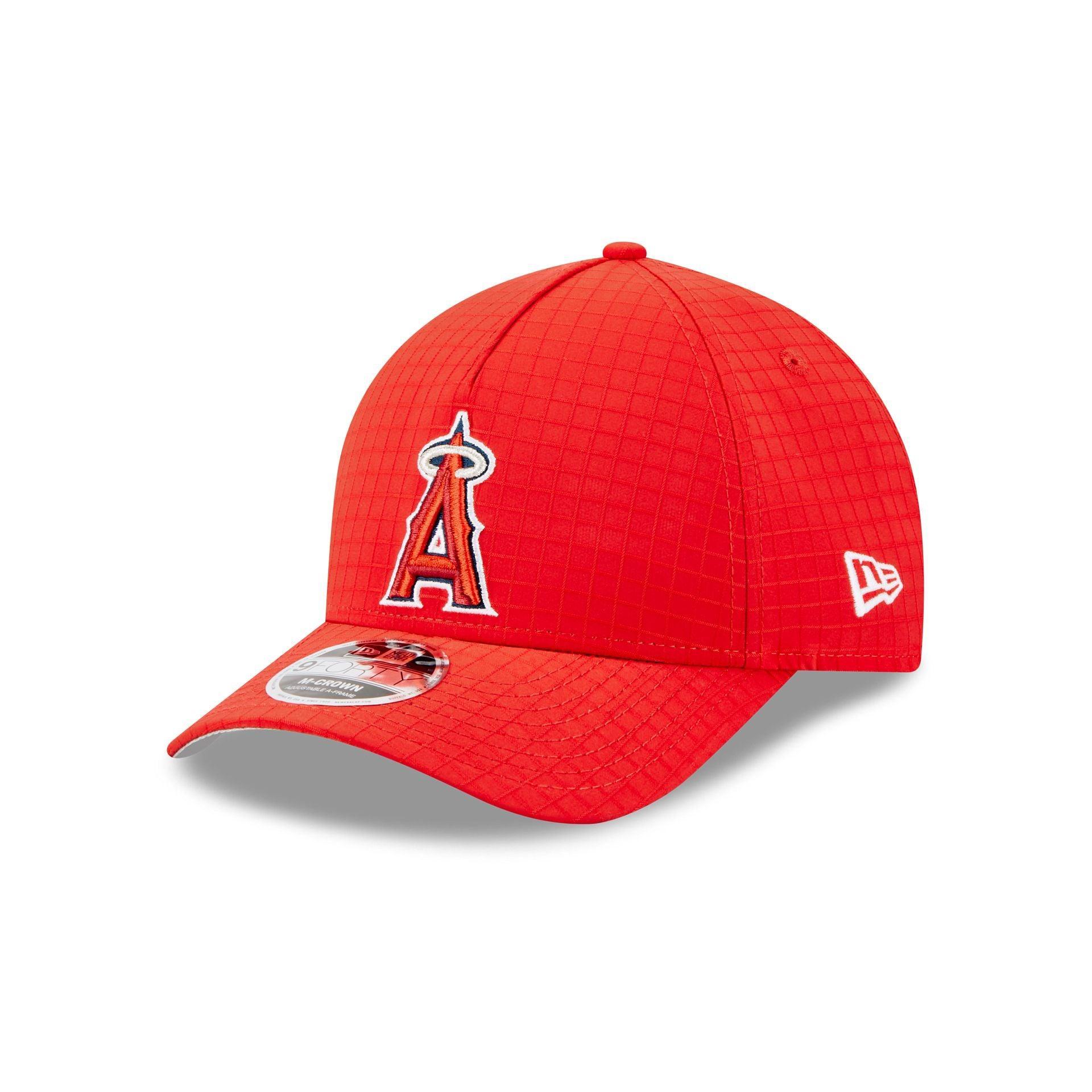 Los Angeles Angels Ripstop 9FORTY M-Crown A-Frame Snapback Hat Male Product Image