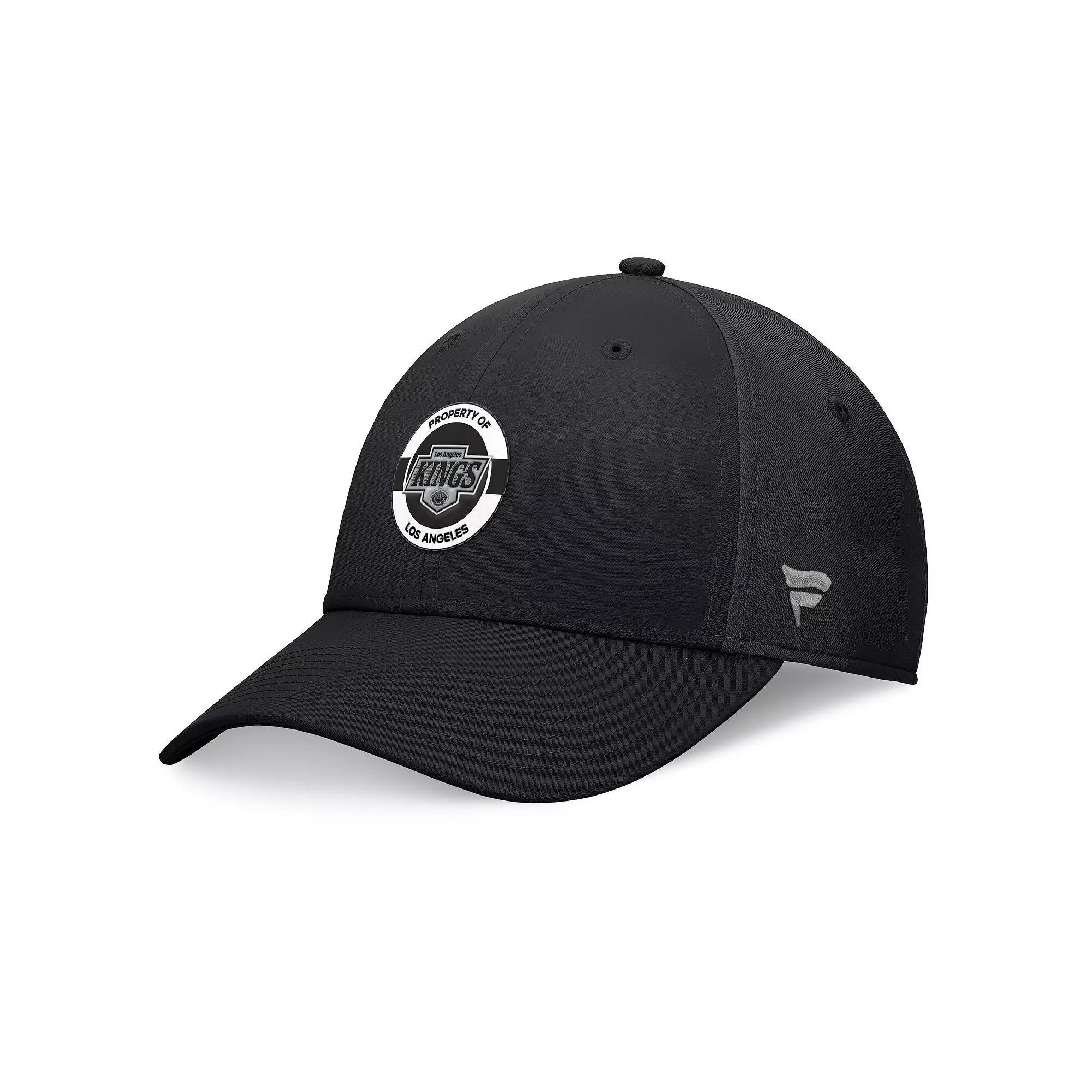 Men's Fanatics Black Los Angeles Kings Authentic Pro Training Camp Flex Hat, Size: Medium/Large, Kgs Black Product Image